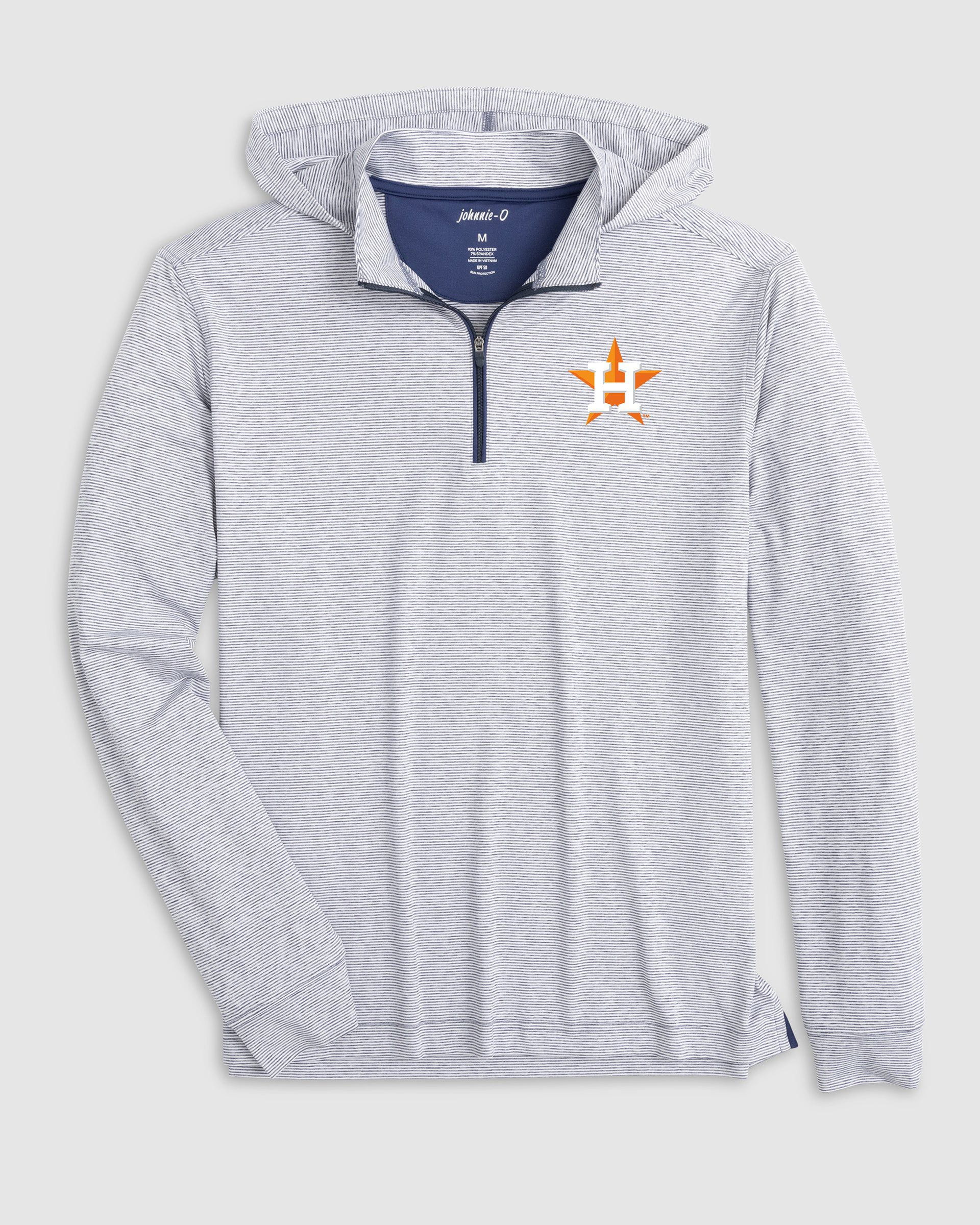 Houston Astros Hybrid Performance 1/4 Zip Hoodie