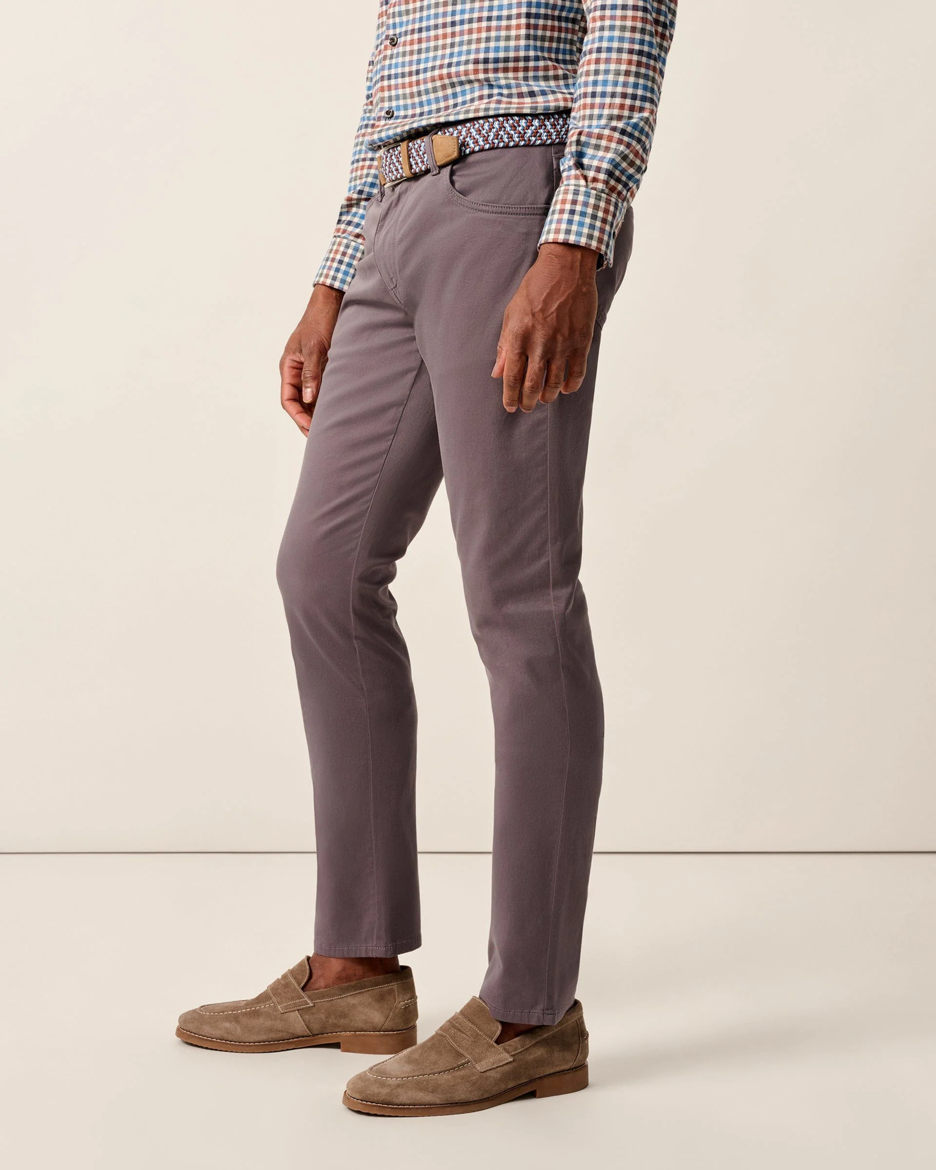 Carmel Sateen 5-Pocket Pants