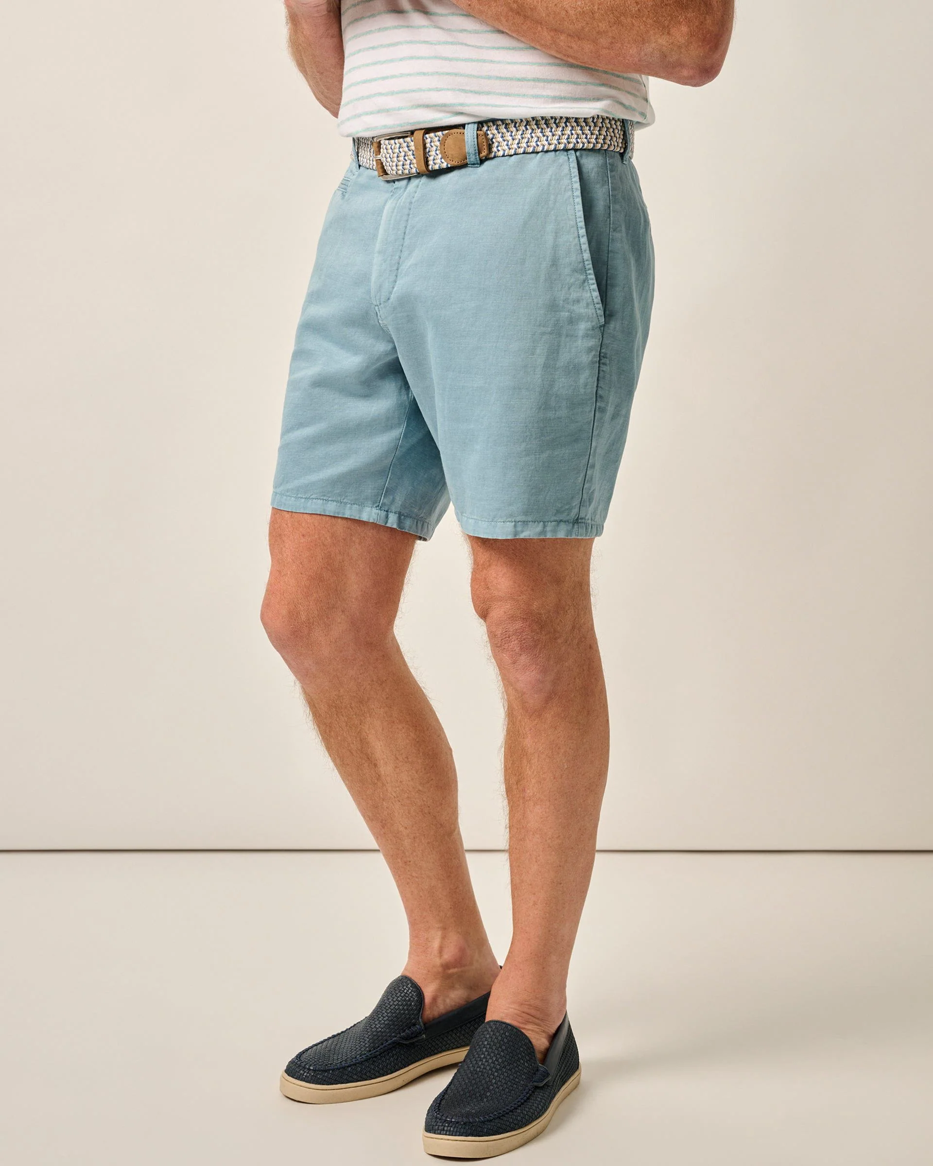 Melrose Cotton Linen Shorts