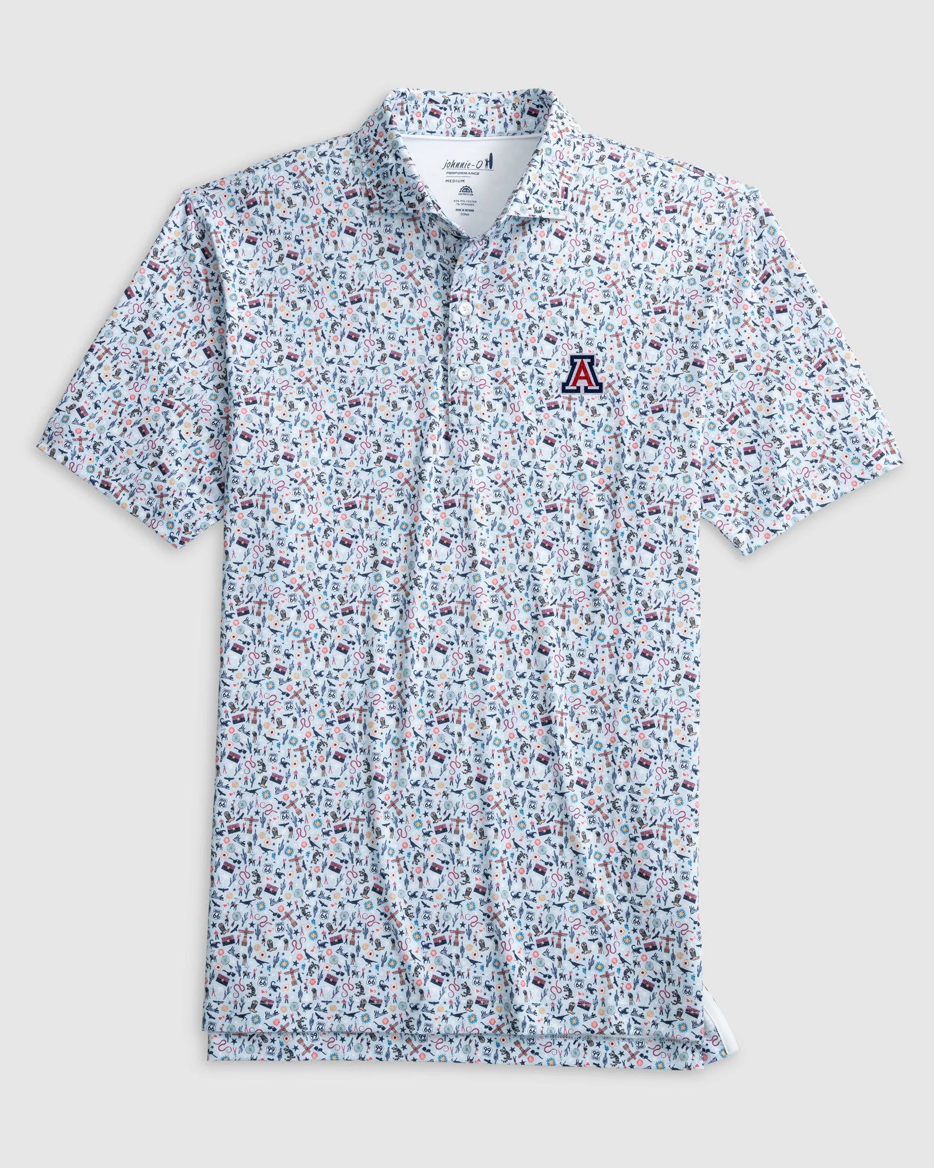 Arizona Zona Jersey Performance Polo