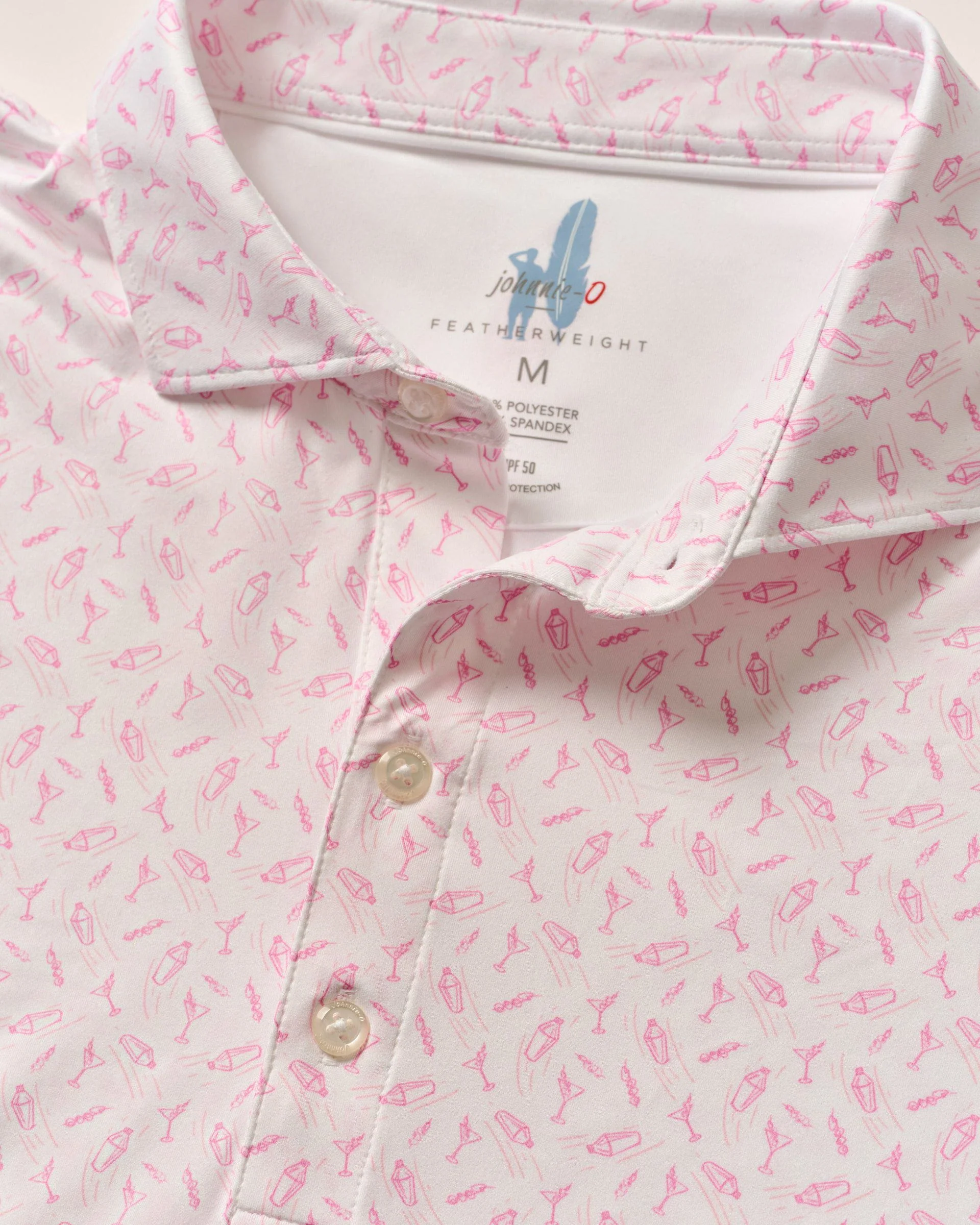Featherweight Performance Polo - Tini Print