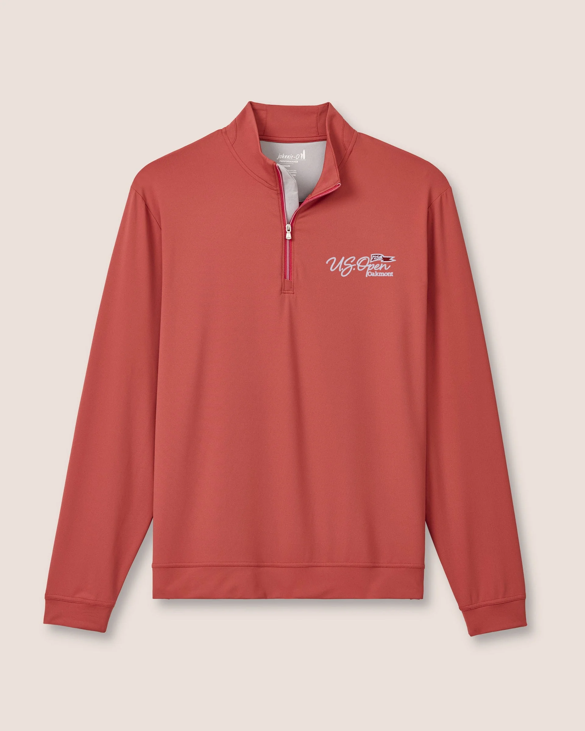 125th U.S. Open Motion Performance 1/4 Zip - Flag Logo