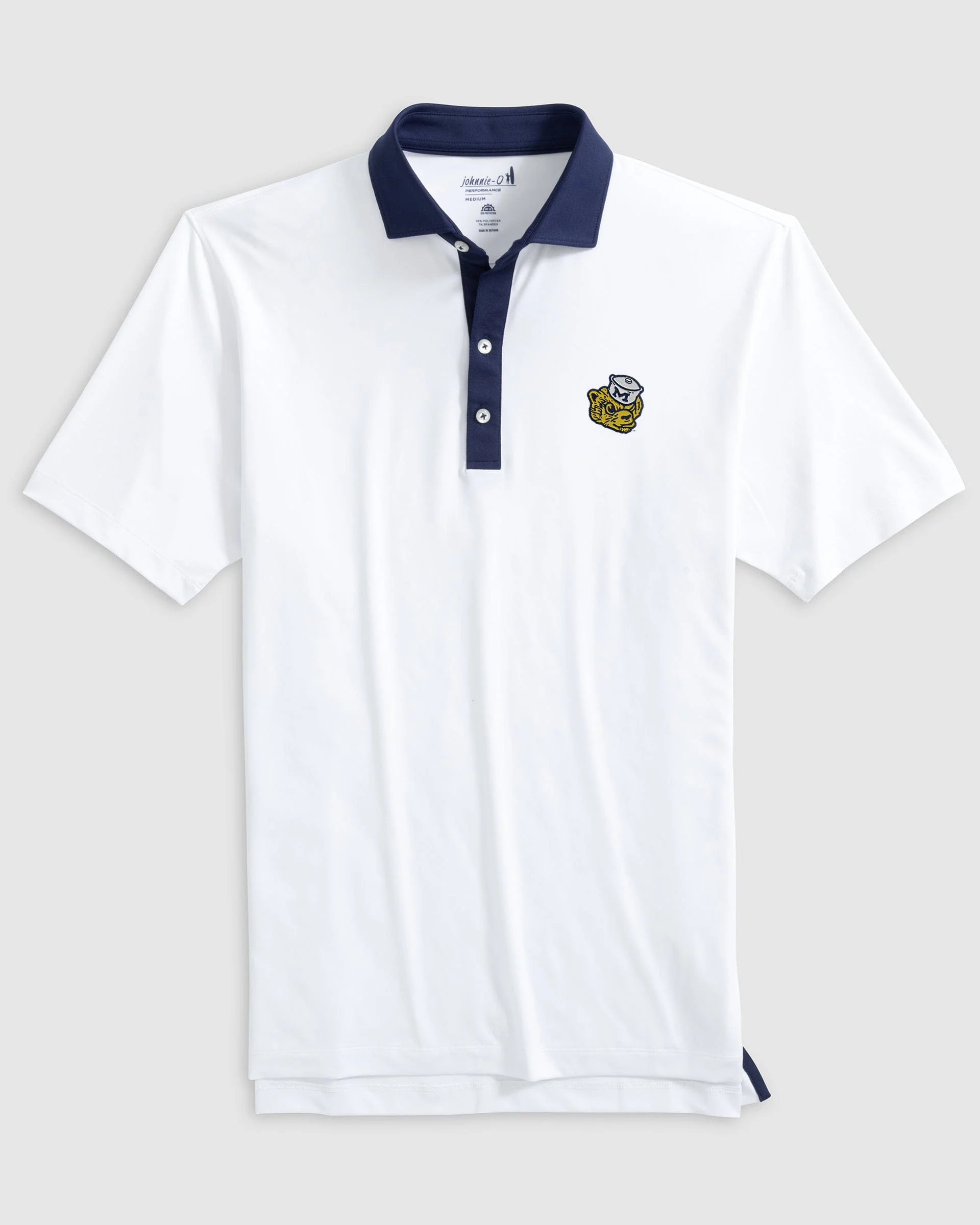 Michigan Ramos Performance Jersey Polo - Vault Logo