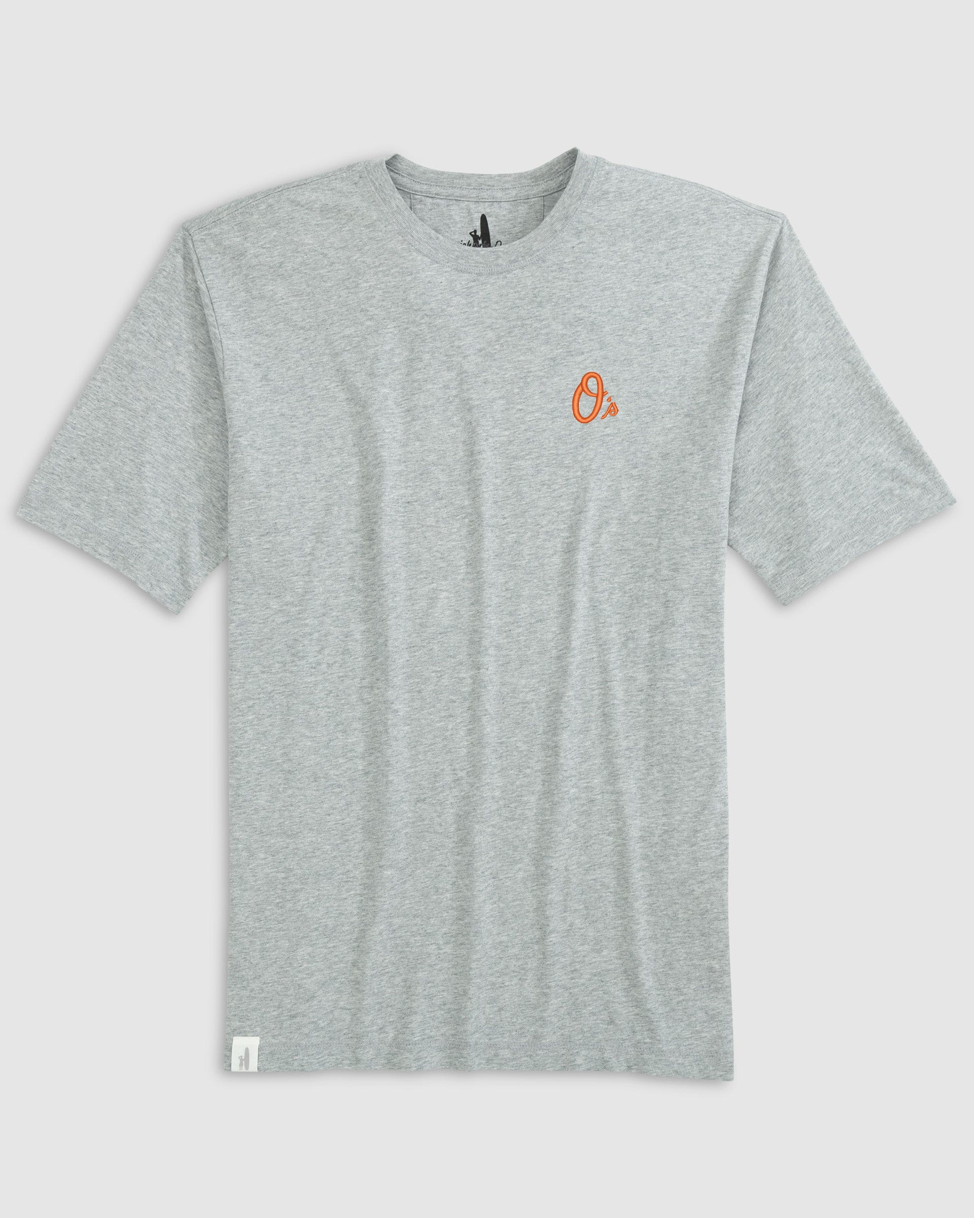 Baltimore Orioles Heathered Spencer Cotton T-Shirt - O Logo
