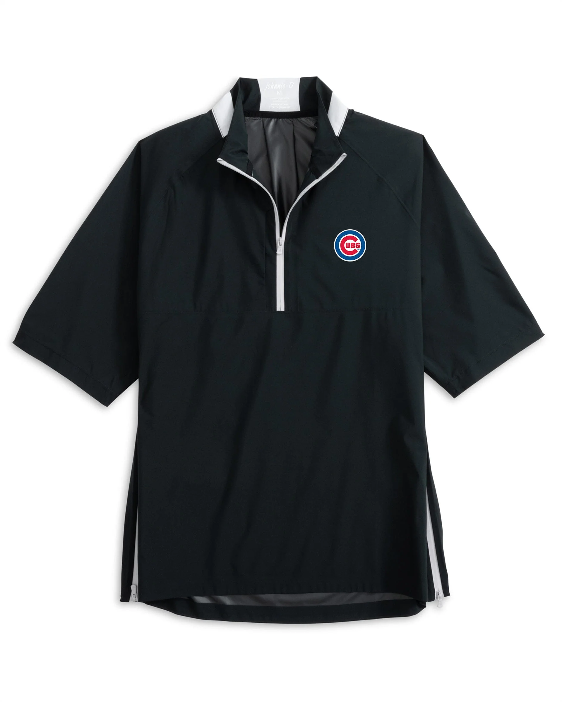 Chicago Cubs Stealth Stowable Short Sleeve Rain Jacket