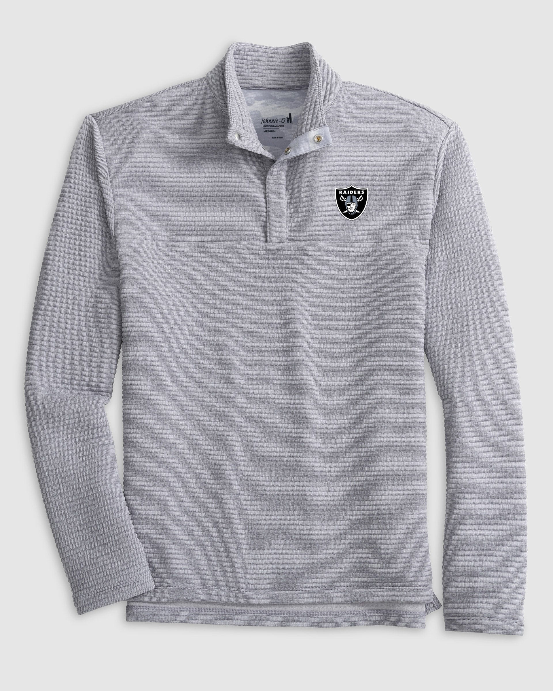 Las Vegas Raiders Benjy Snap 1/4 Zip Pullover