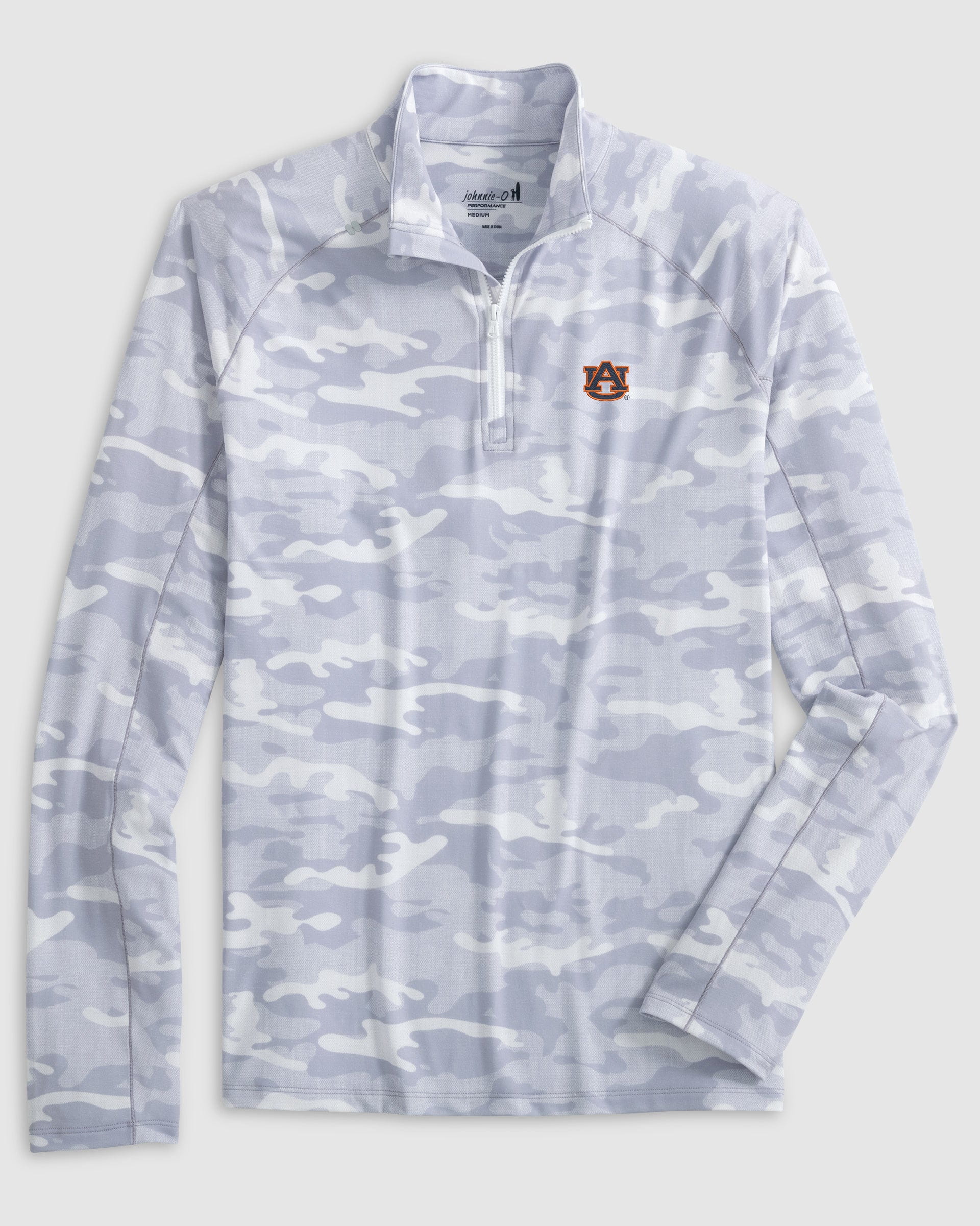 Auburn Patton Performance Camo 1/4-Zip Pullover