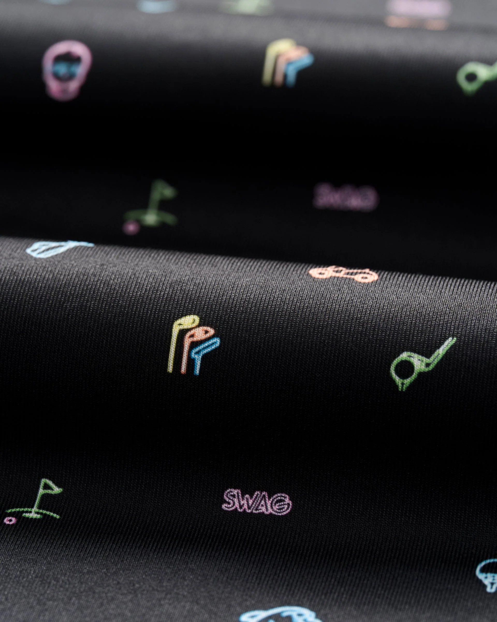 SWAG Golf x Johnnie-O Performance Polo - Neon Nights