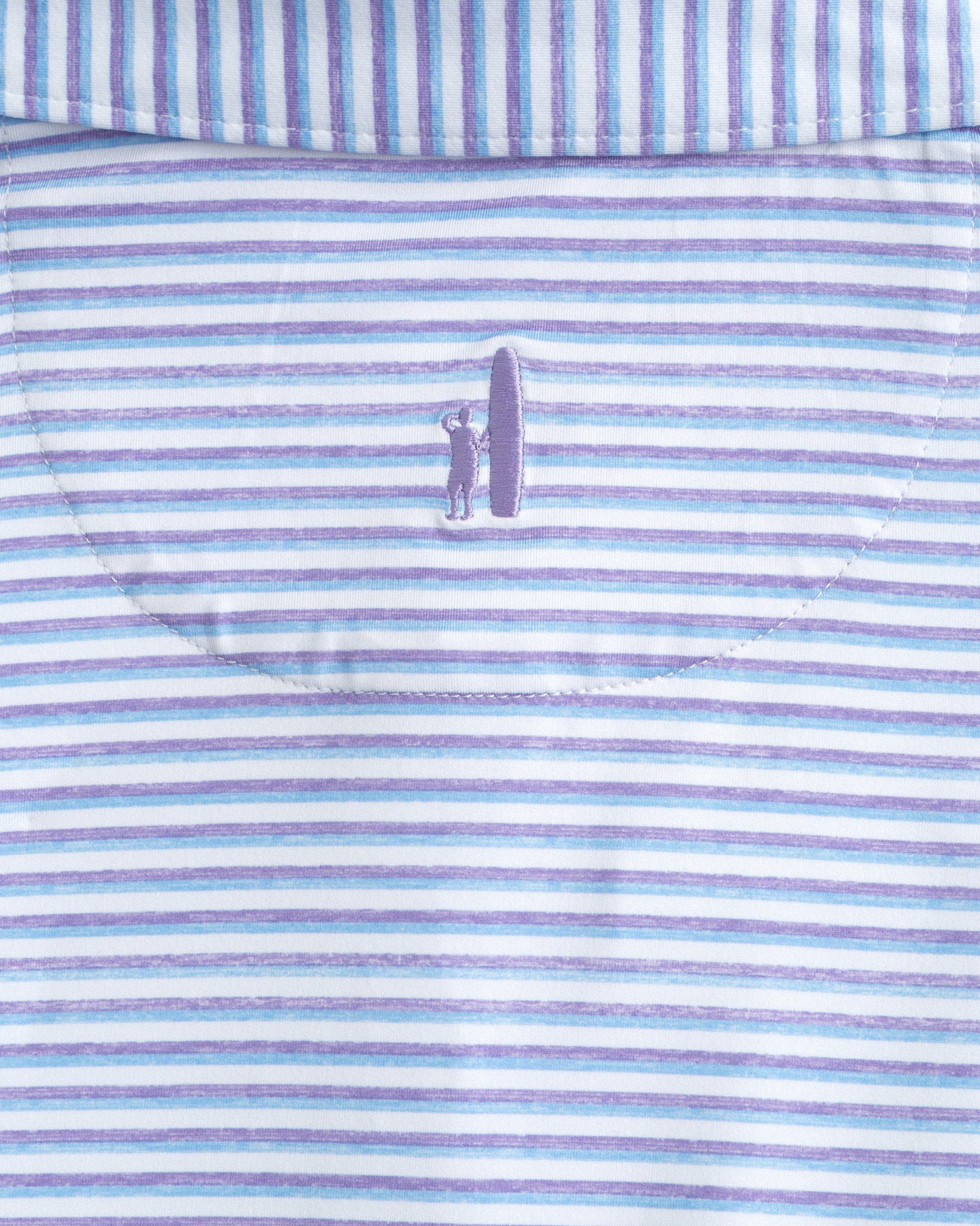 Featherweight Performance Polo - Warwick Stripe