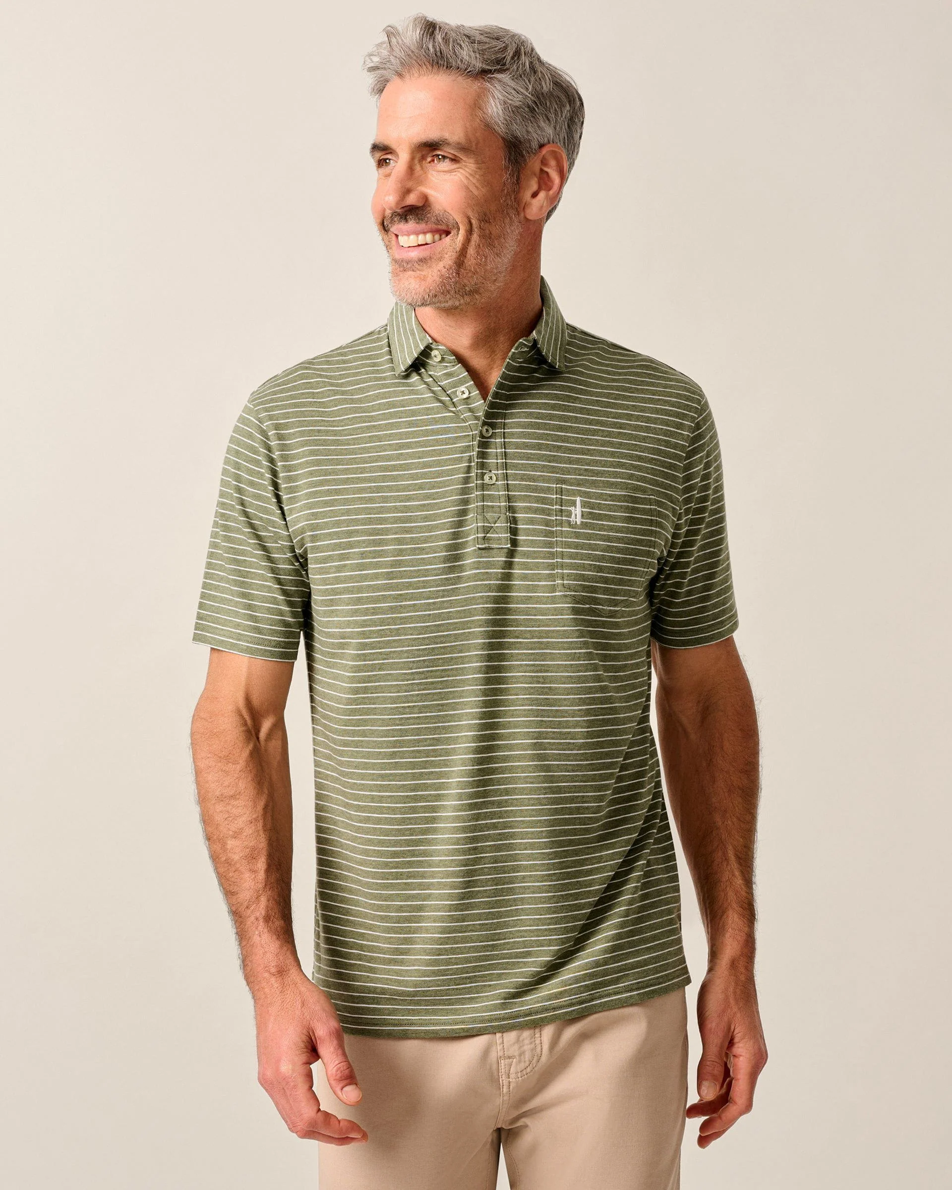 Original 4-Button Polo - Ryan Stripe
