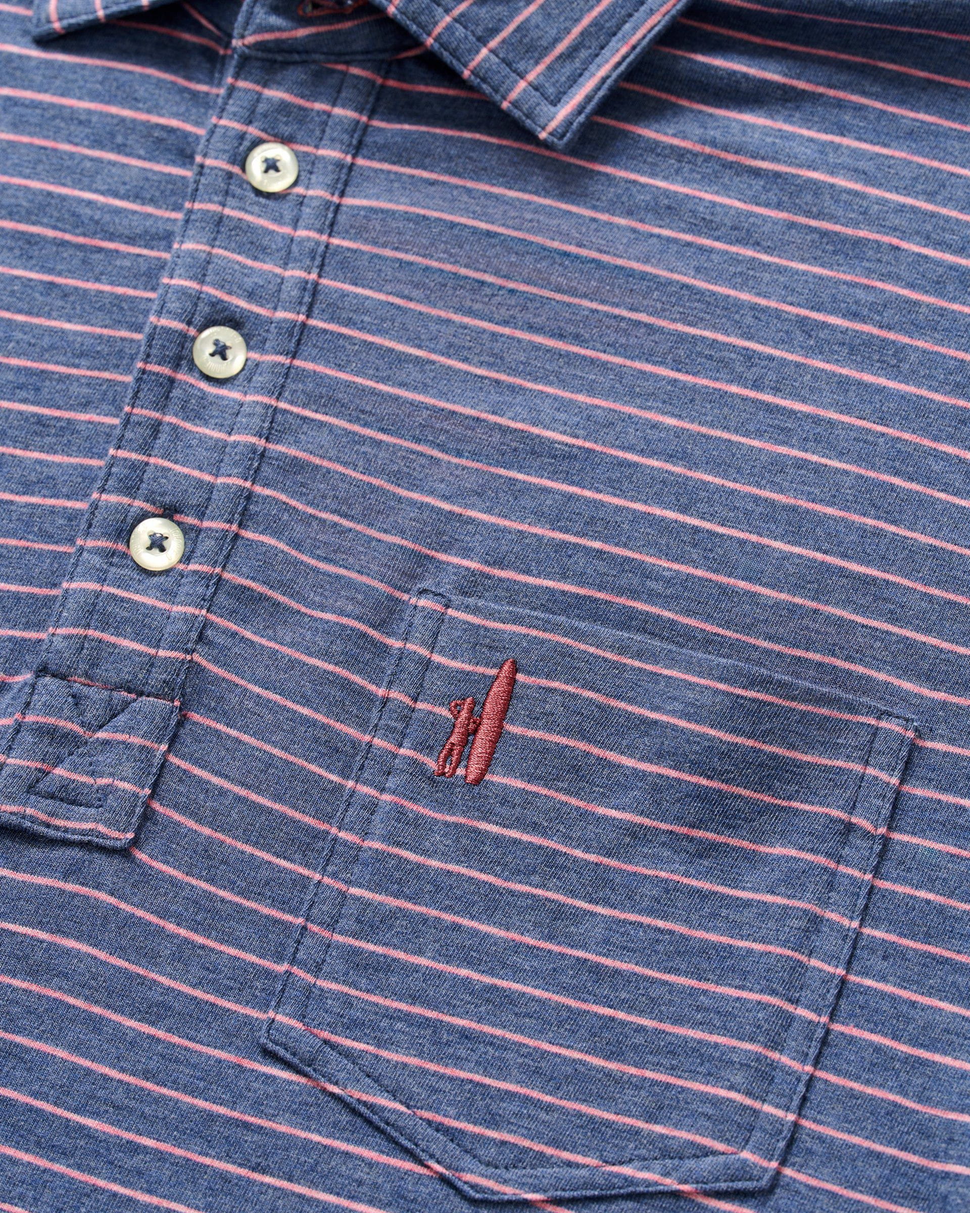 Original 4-Button Polo - Ryan Stripe