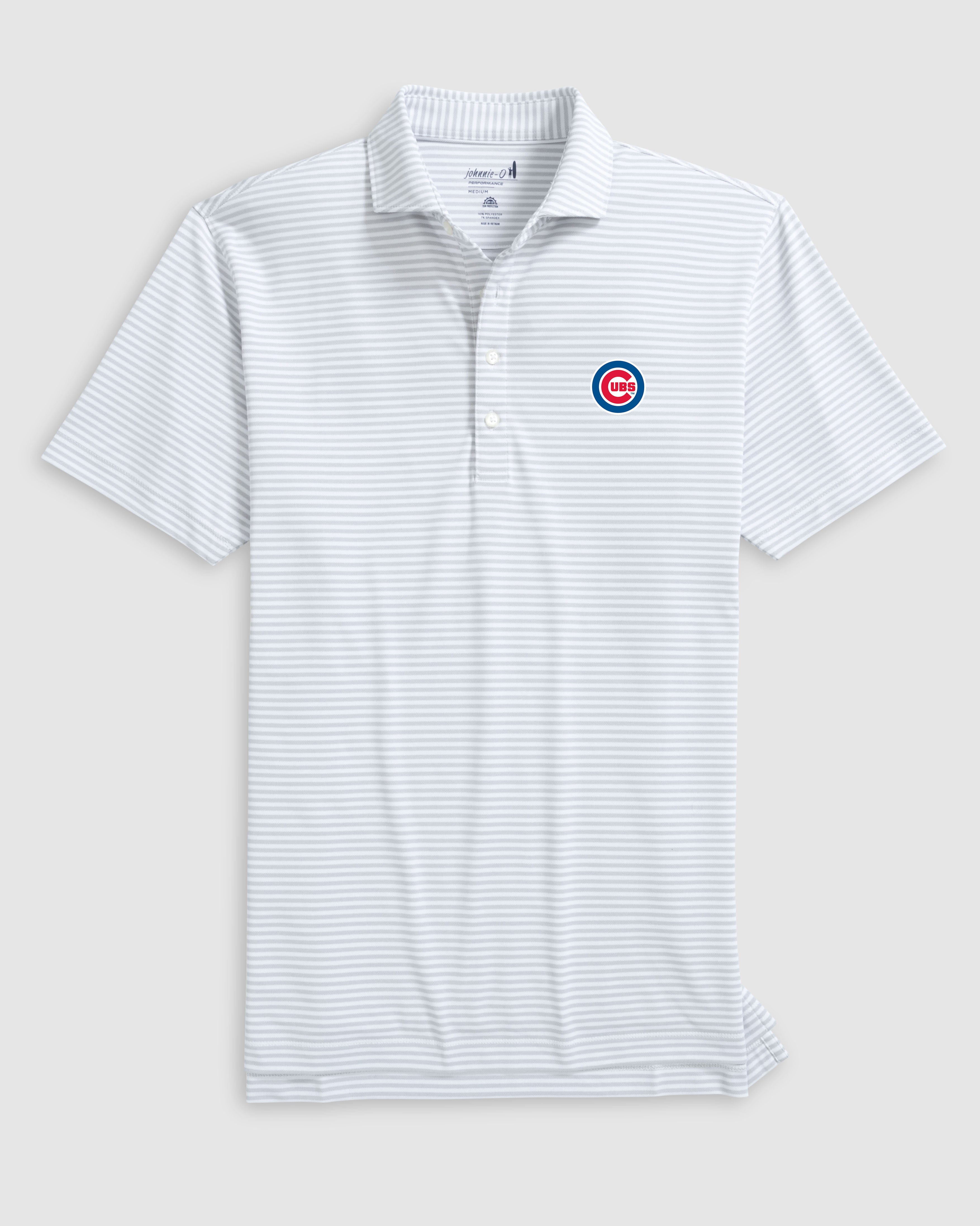 Chicago Cubs Stetsons Performance Mesh Polo