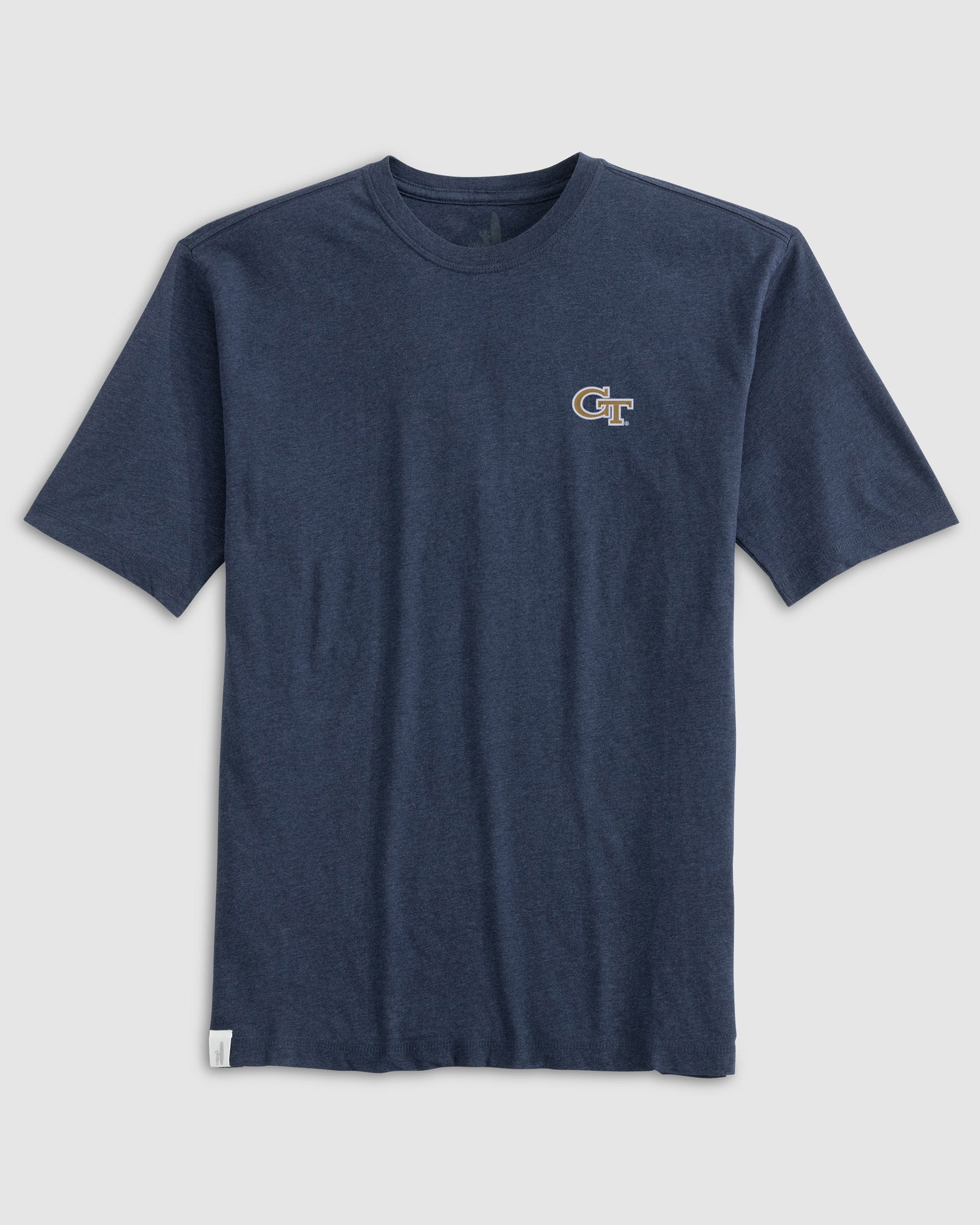 Georgia Tech Heathered Spencer Cotton T-Shirt
