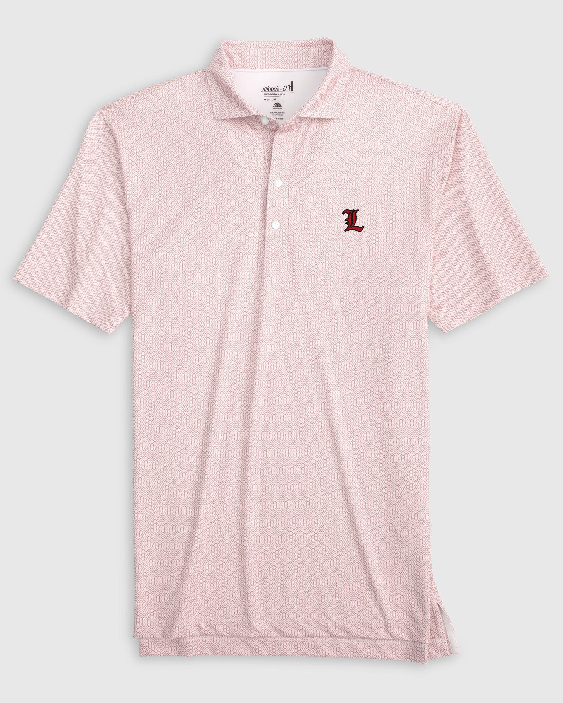Louisville Slade Performance Jersey Polo- L Logo