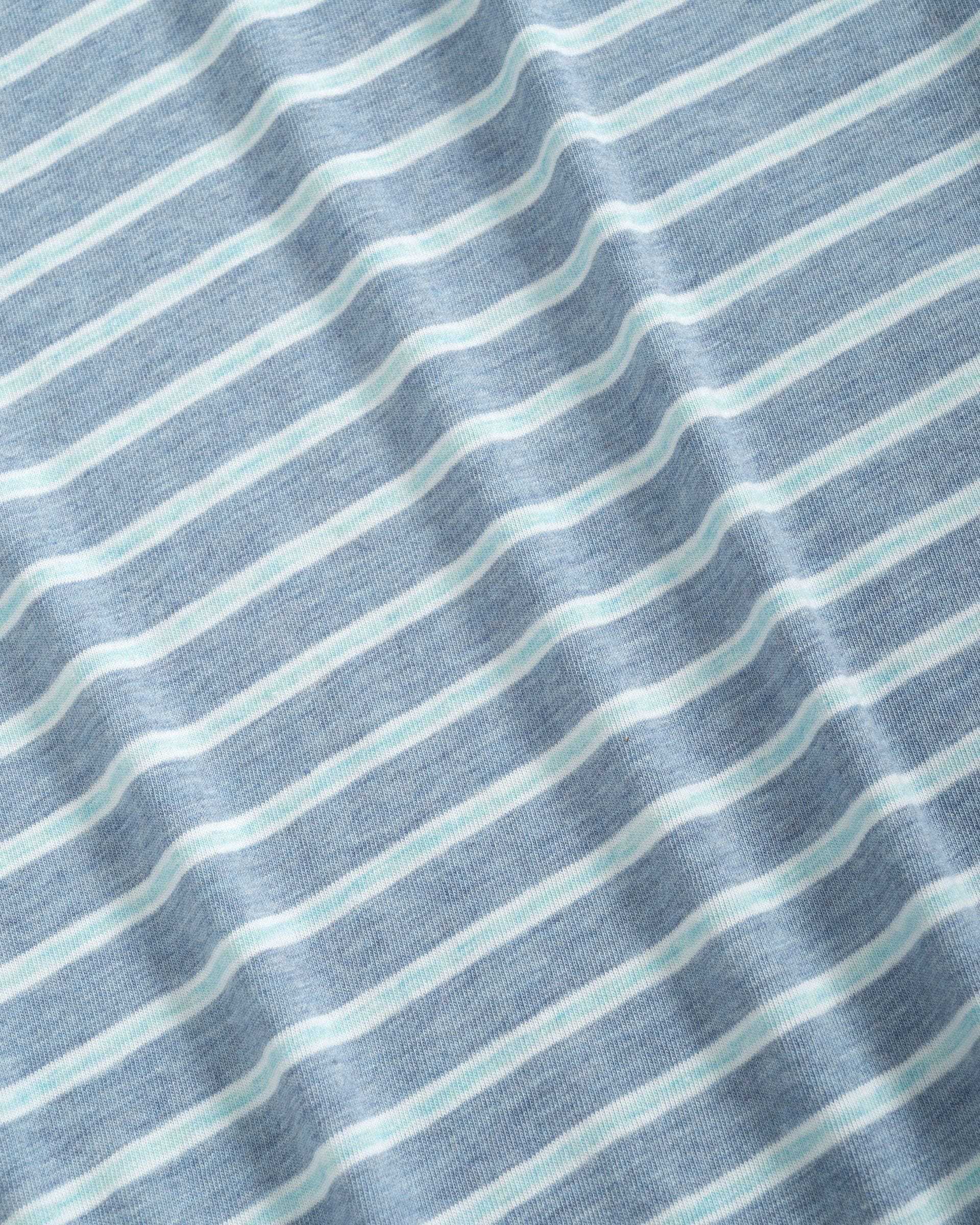 Original 4-Button Polo - Matthis Stripe
