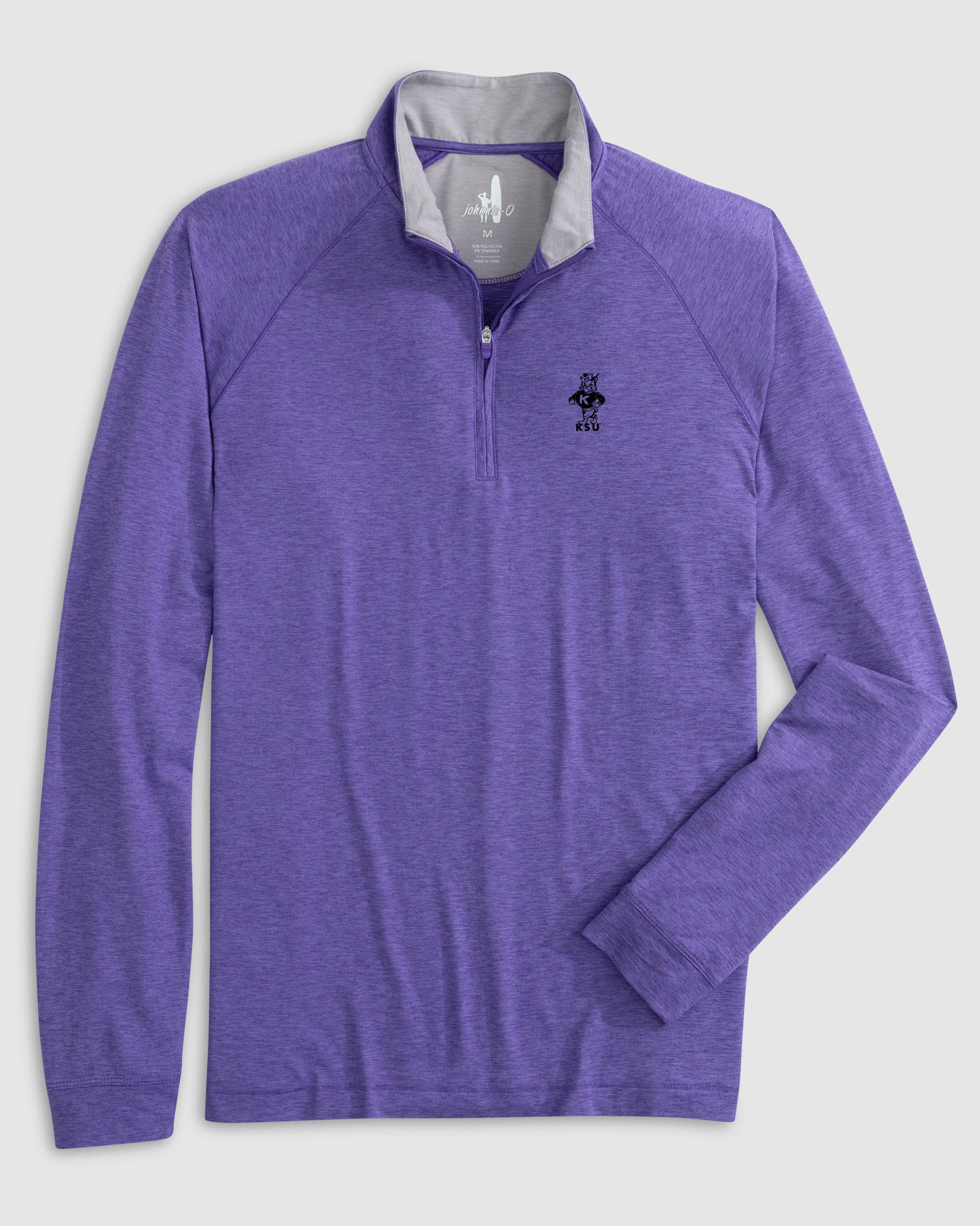 Kansas State Freeborne Performance 1/4 Zip - Vintage Logo