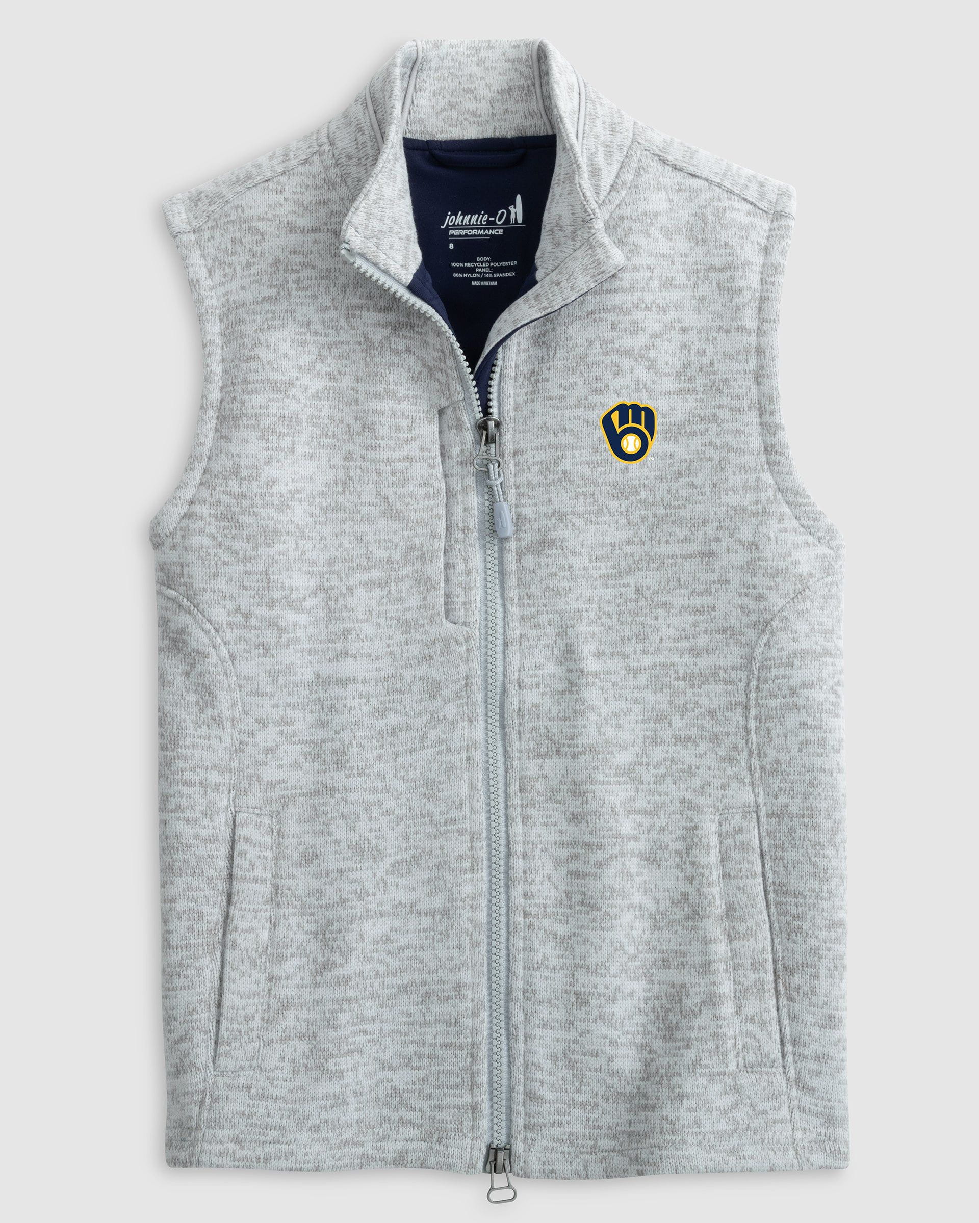 Milwaukee Brewers Denalis Jr. Performance Fleece Vest
