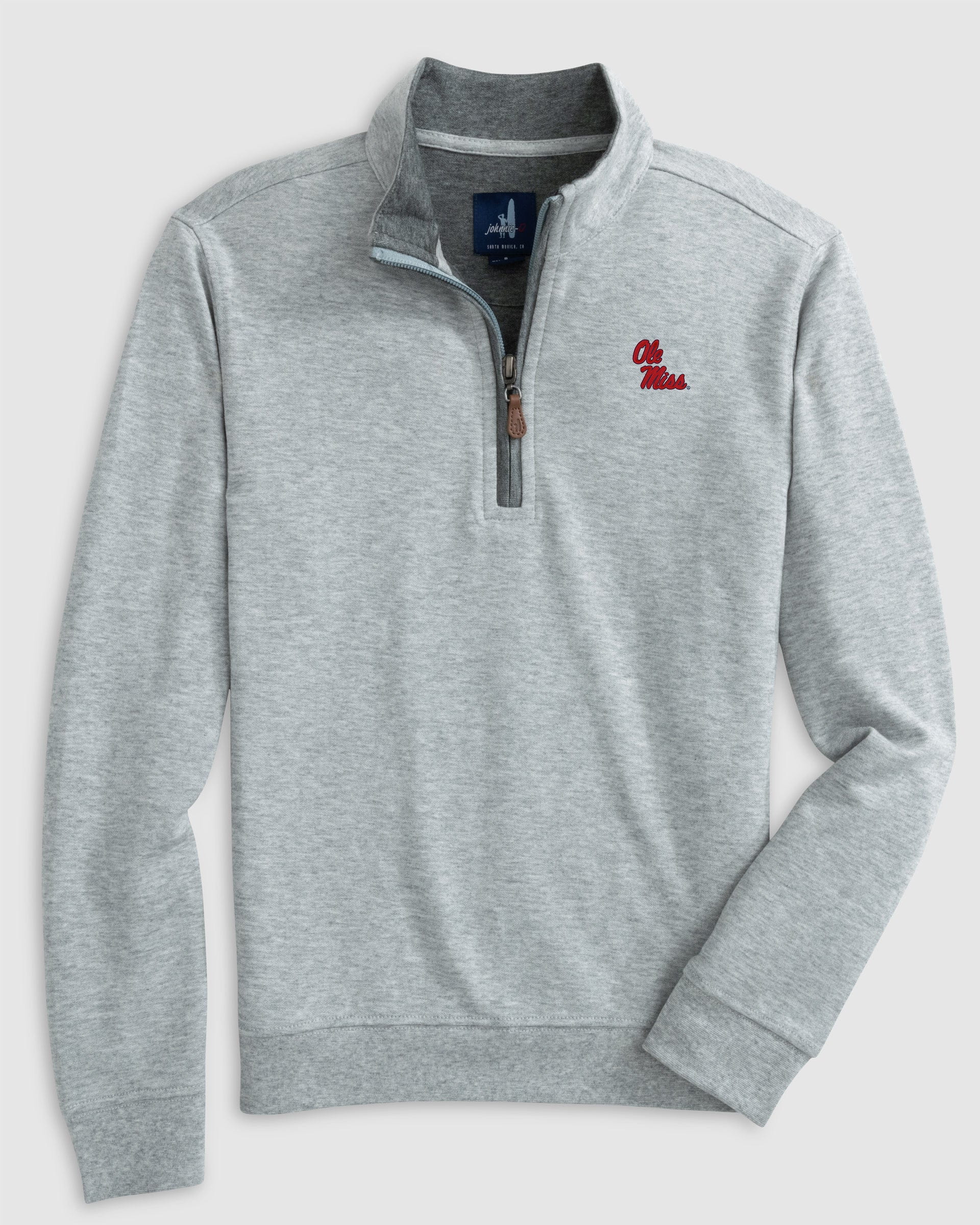 Ole Miss Sully Jr. 1/4 Zip - Stacked Logo