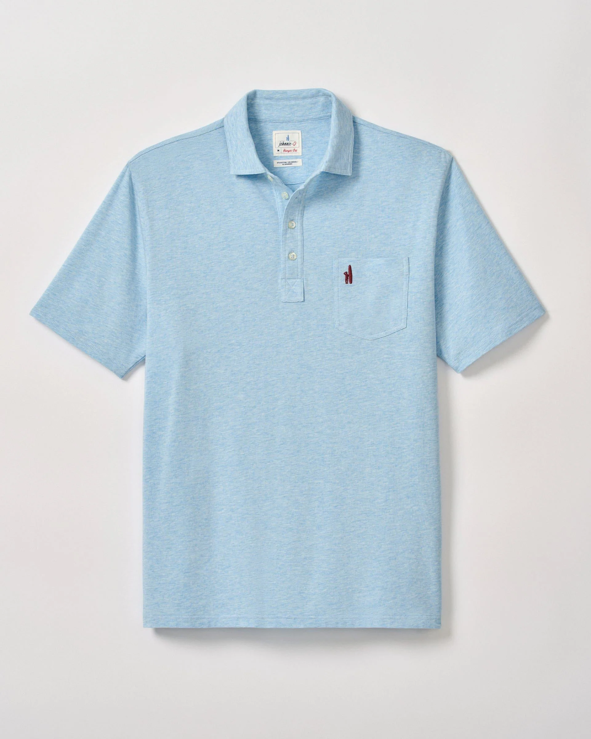 Original 4-Button Polo - Heathered 2.0