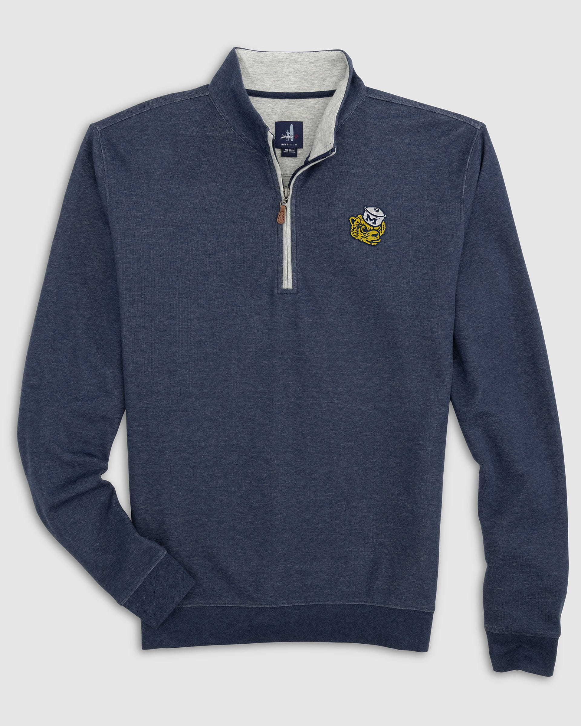 Michigan Sully 1/4 Zip - Vault Logo