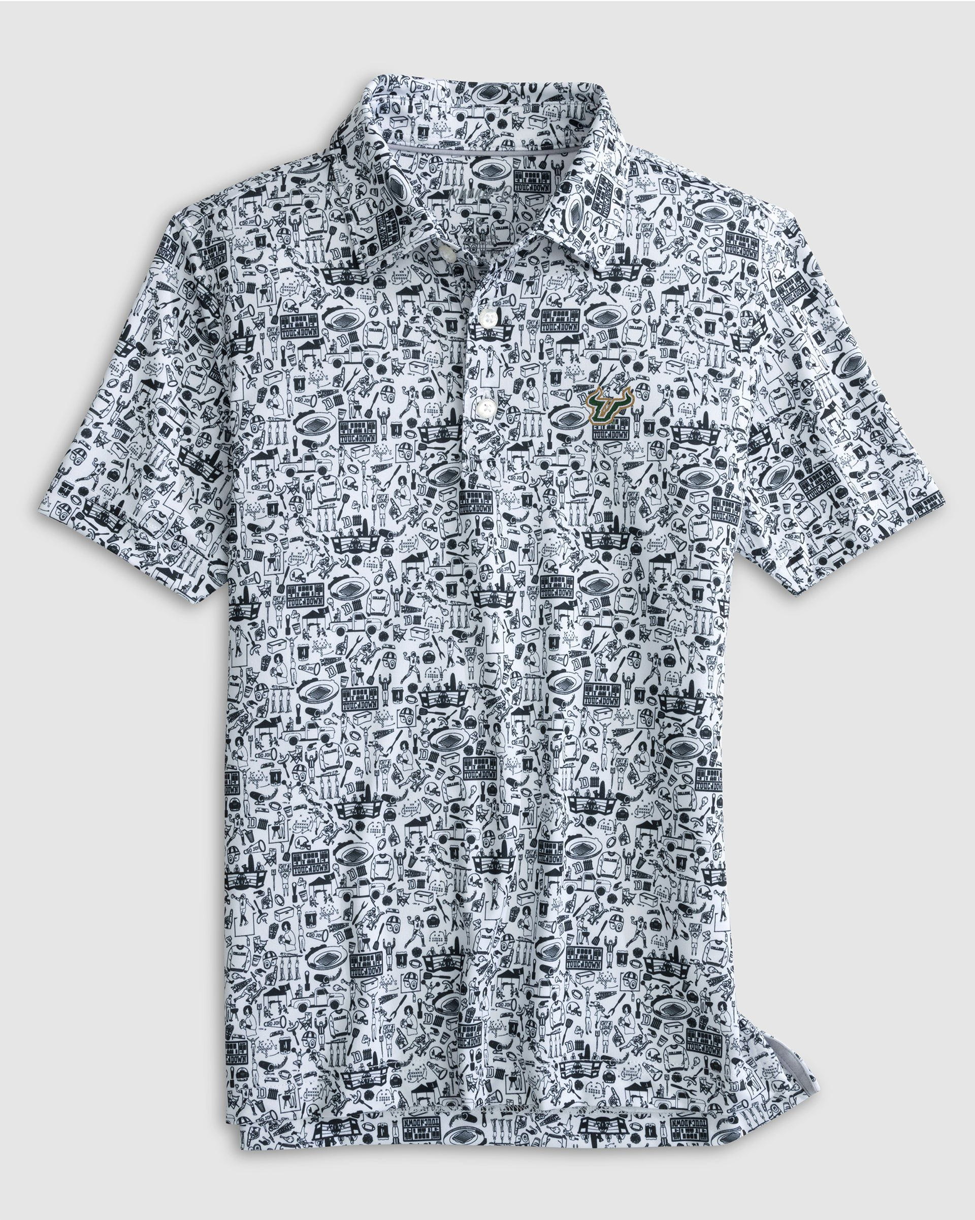 Florida Tailgater 2.0 Jr. Printed Jersey Performance Polo