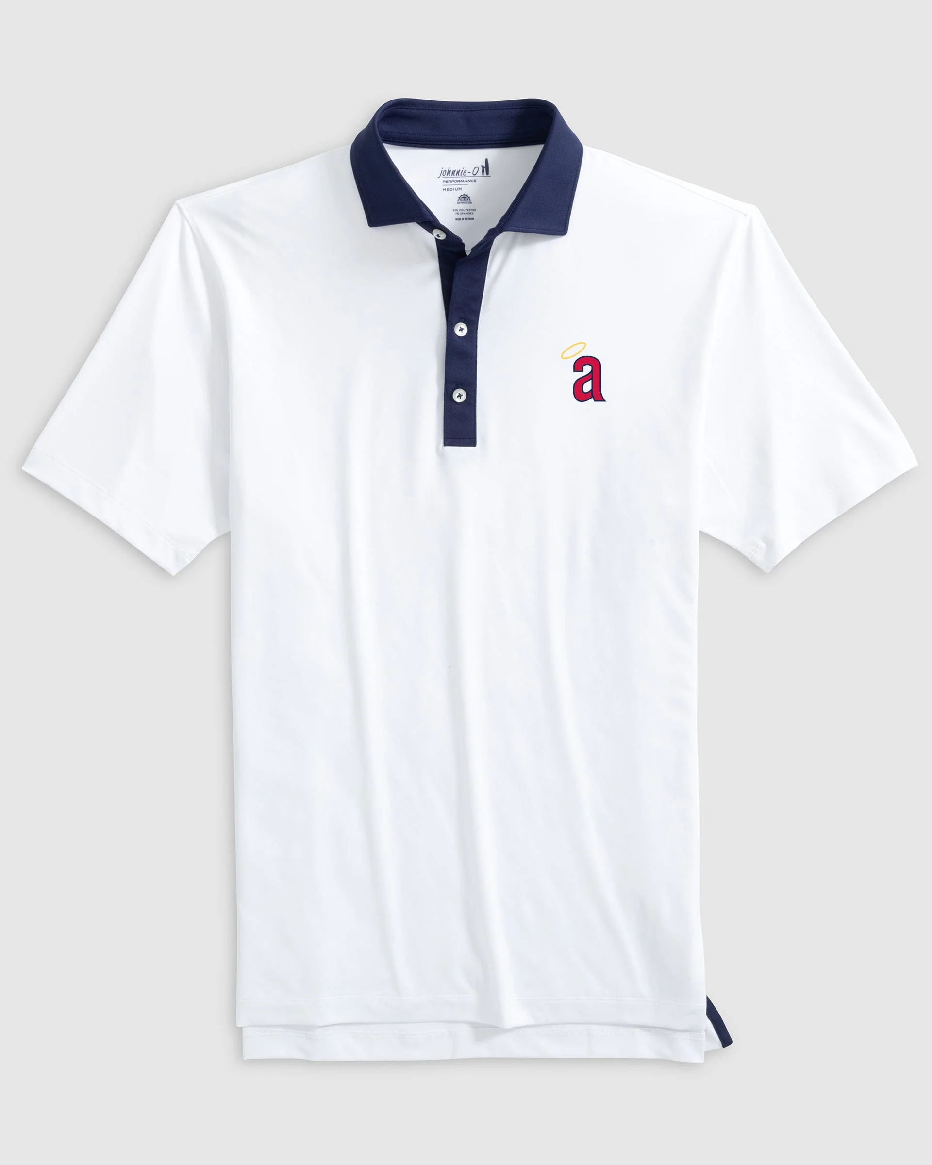 Los Angeles Angelse Ramos Performance Jersey Polo - Cooperstown Logo