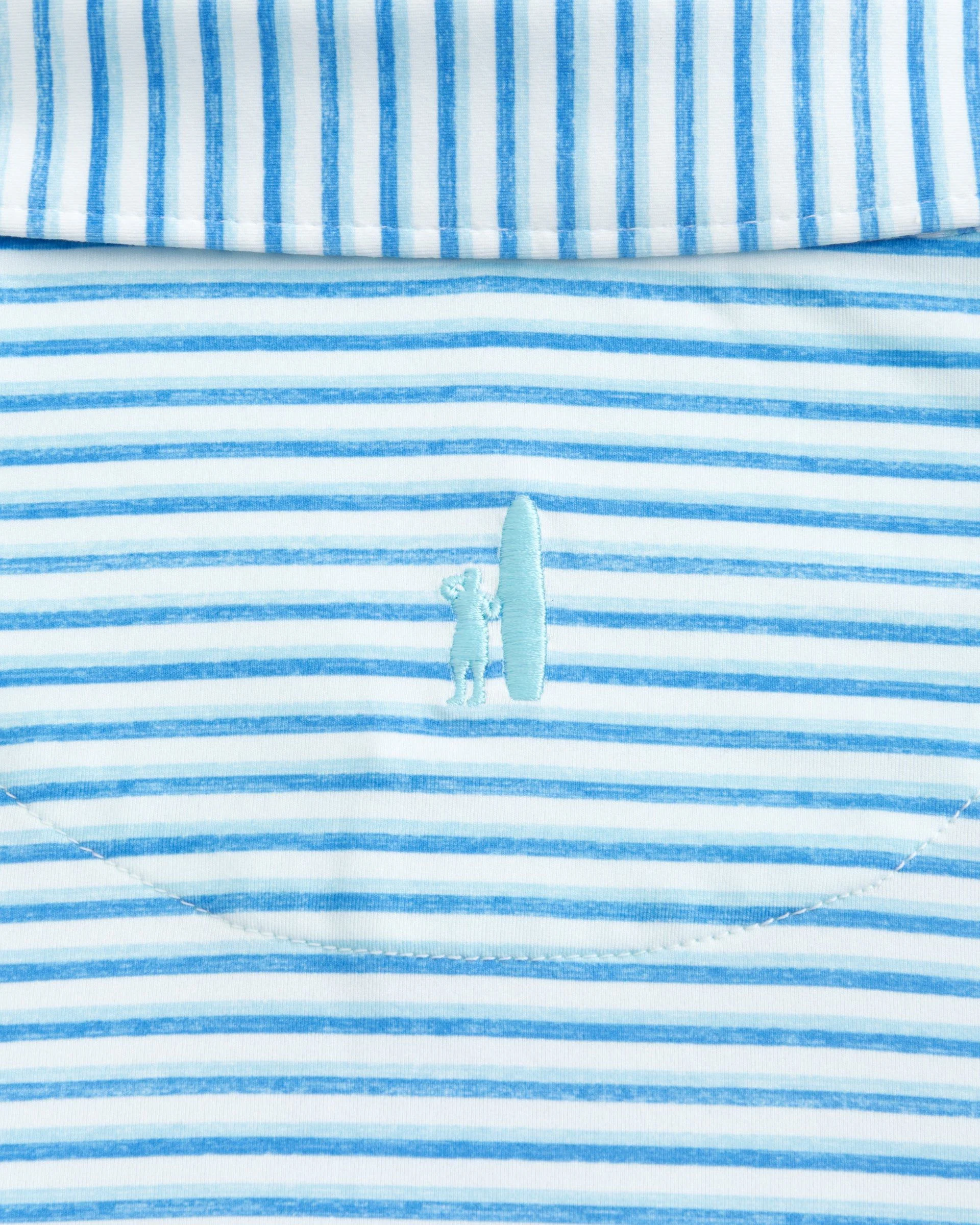 Featherweight Performance Polo - Warwick Stripe