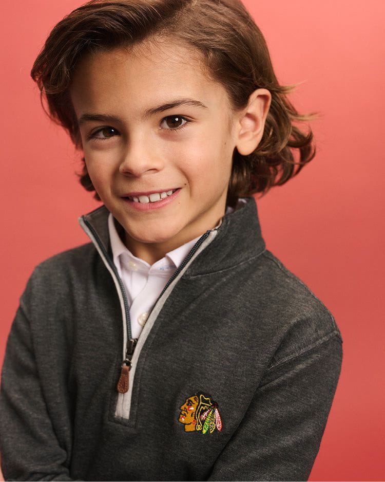 Chicago Blackhawks Sully Jr. 1/4 Zip