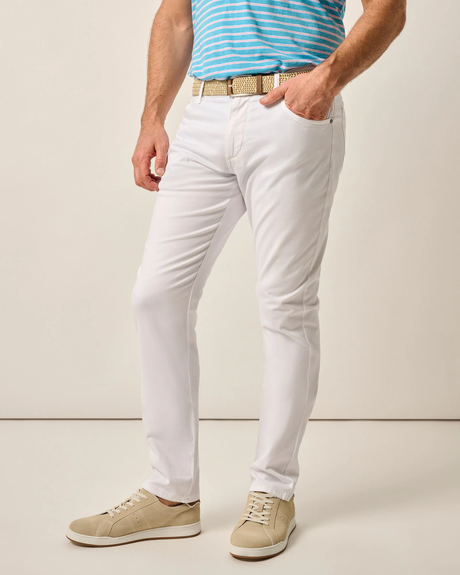 Carmel Sateen 5-Pocket Pants