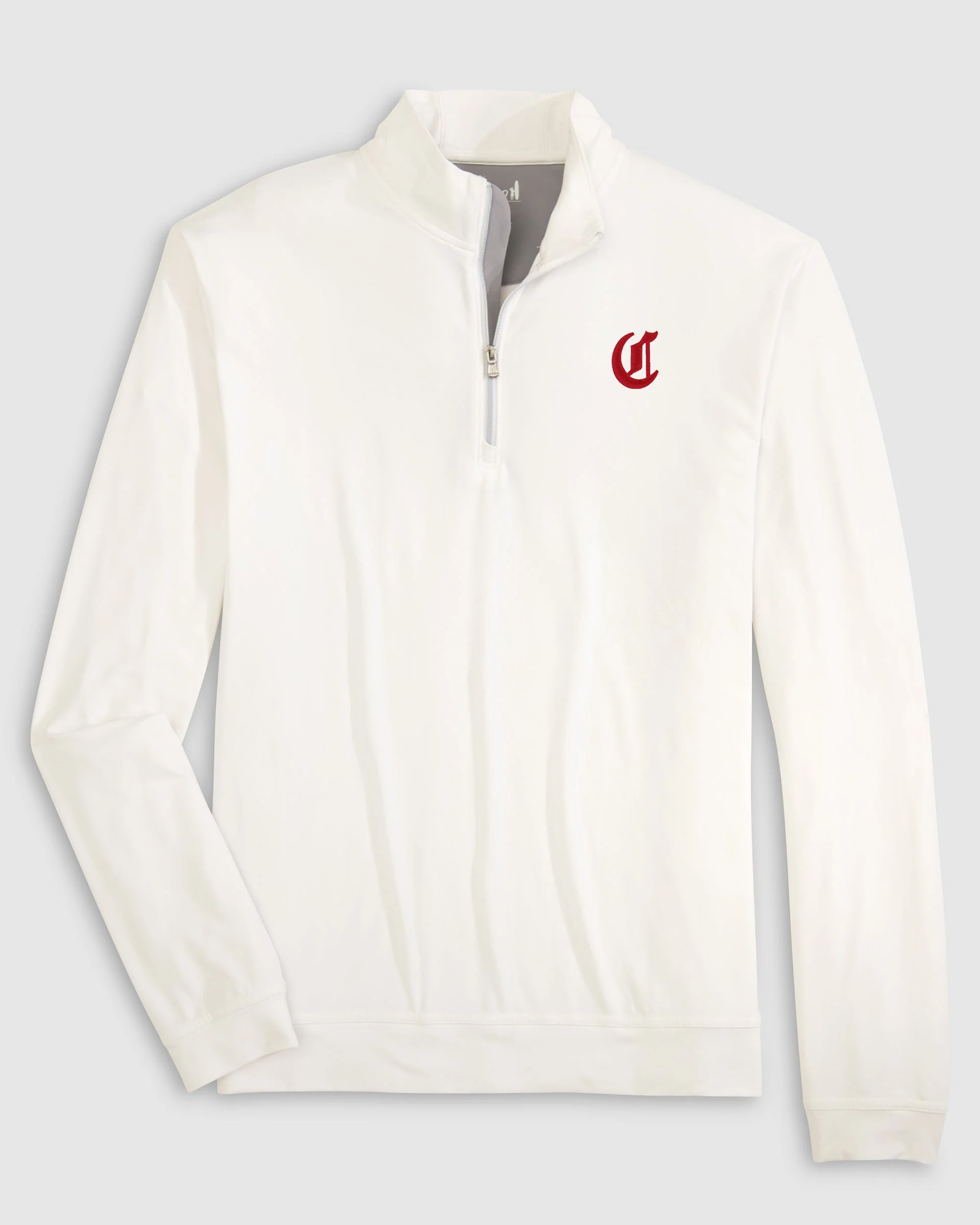 Cincinnati Reds Motion Performance 1/4 Zip - Cooperstown Logo