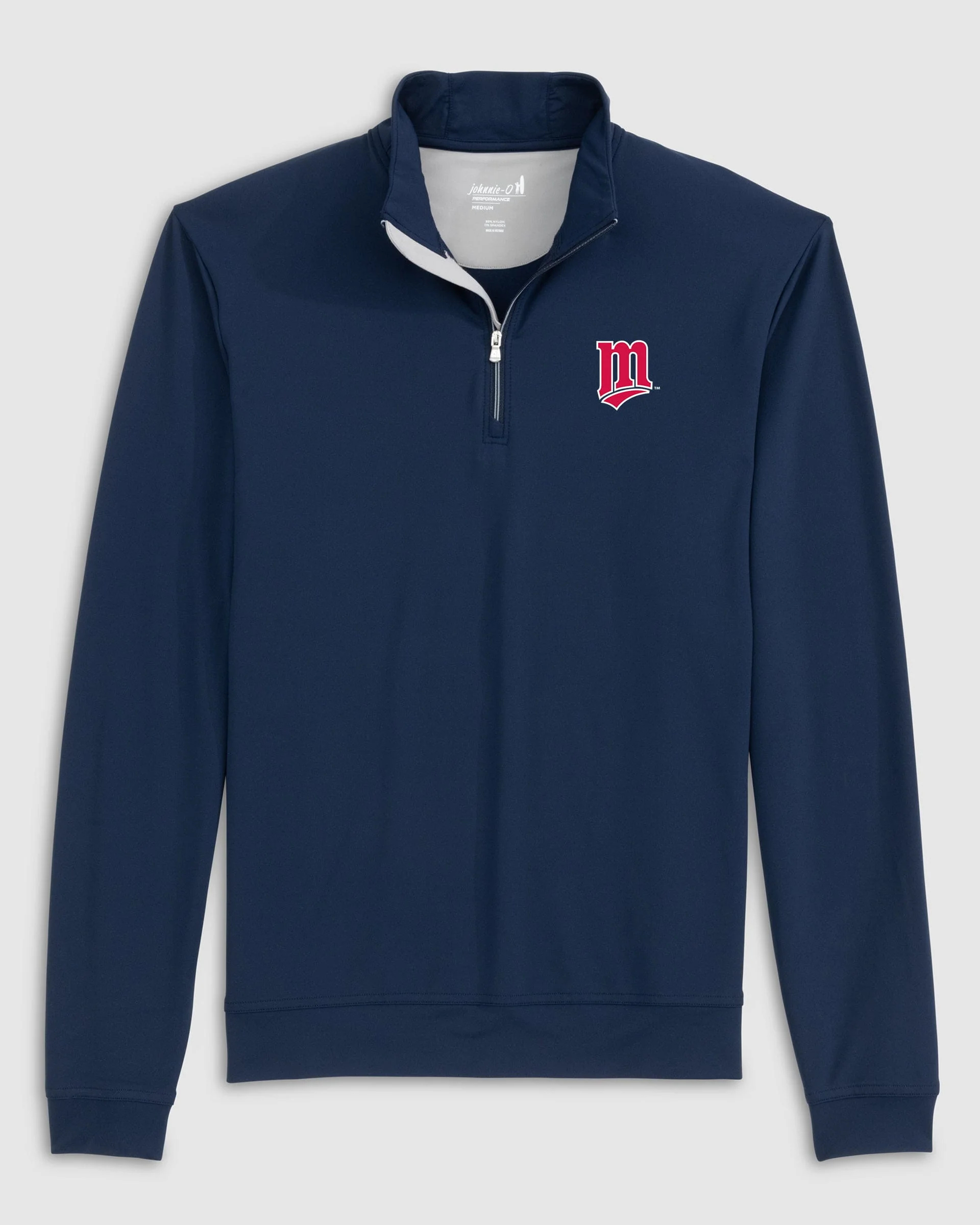 Minnesota Twins Motion Performance 1/4 Zip - Cooperstown Logo