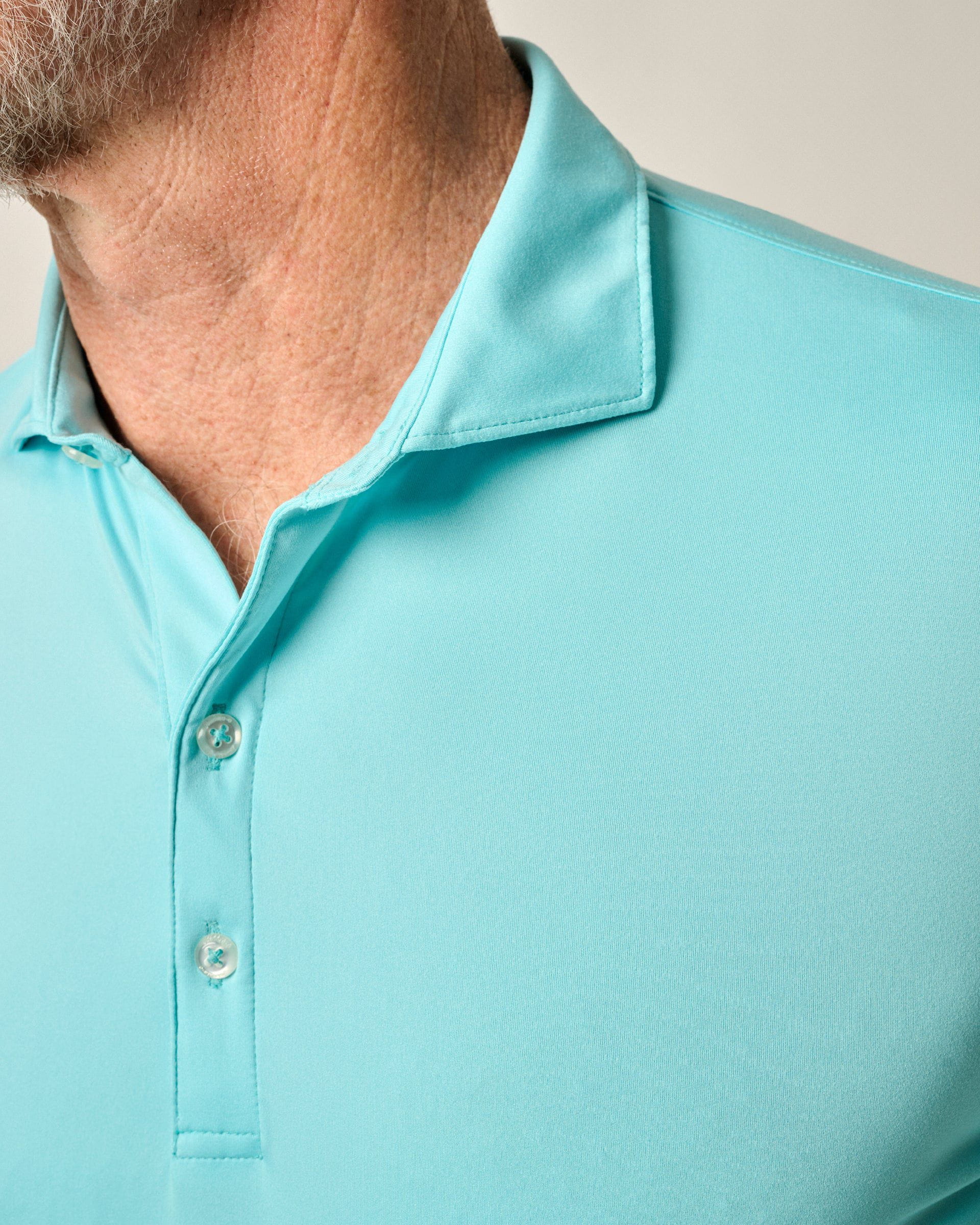 Featherweight Long Sleeve Performance Polo - Swing