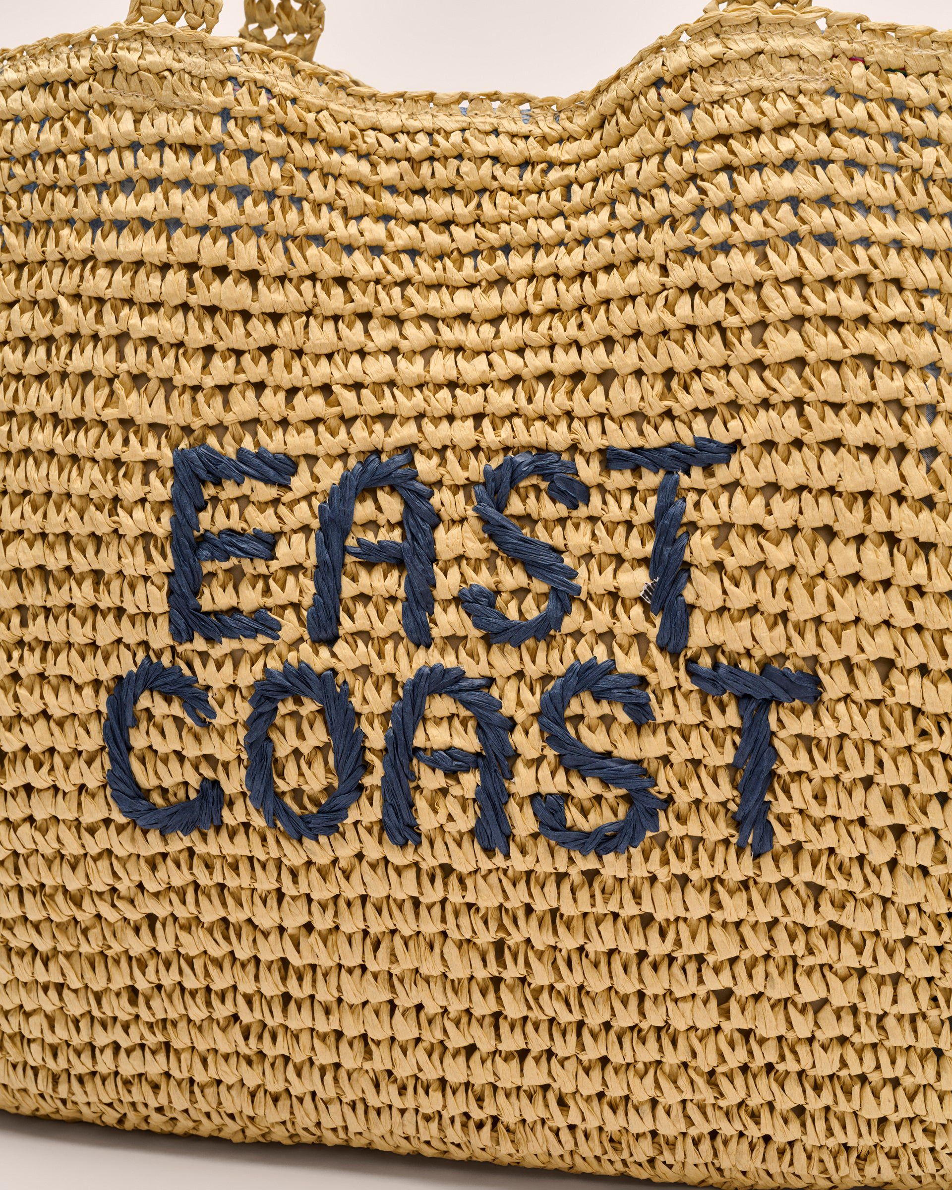 Coastal Woven Tote Bag