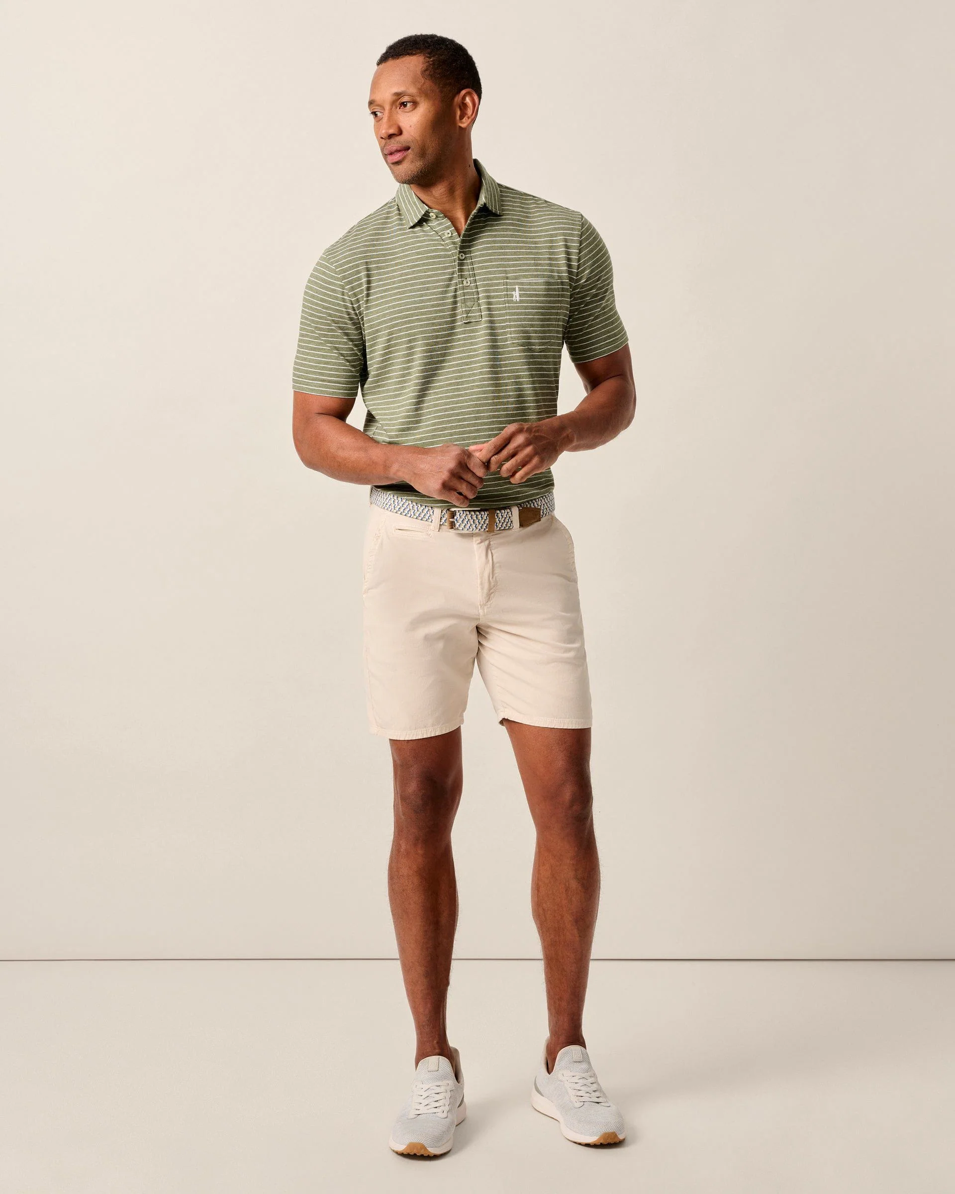 Nassau Cotton Blend Shorts