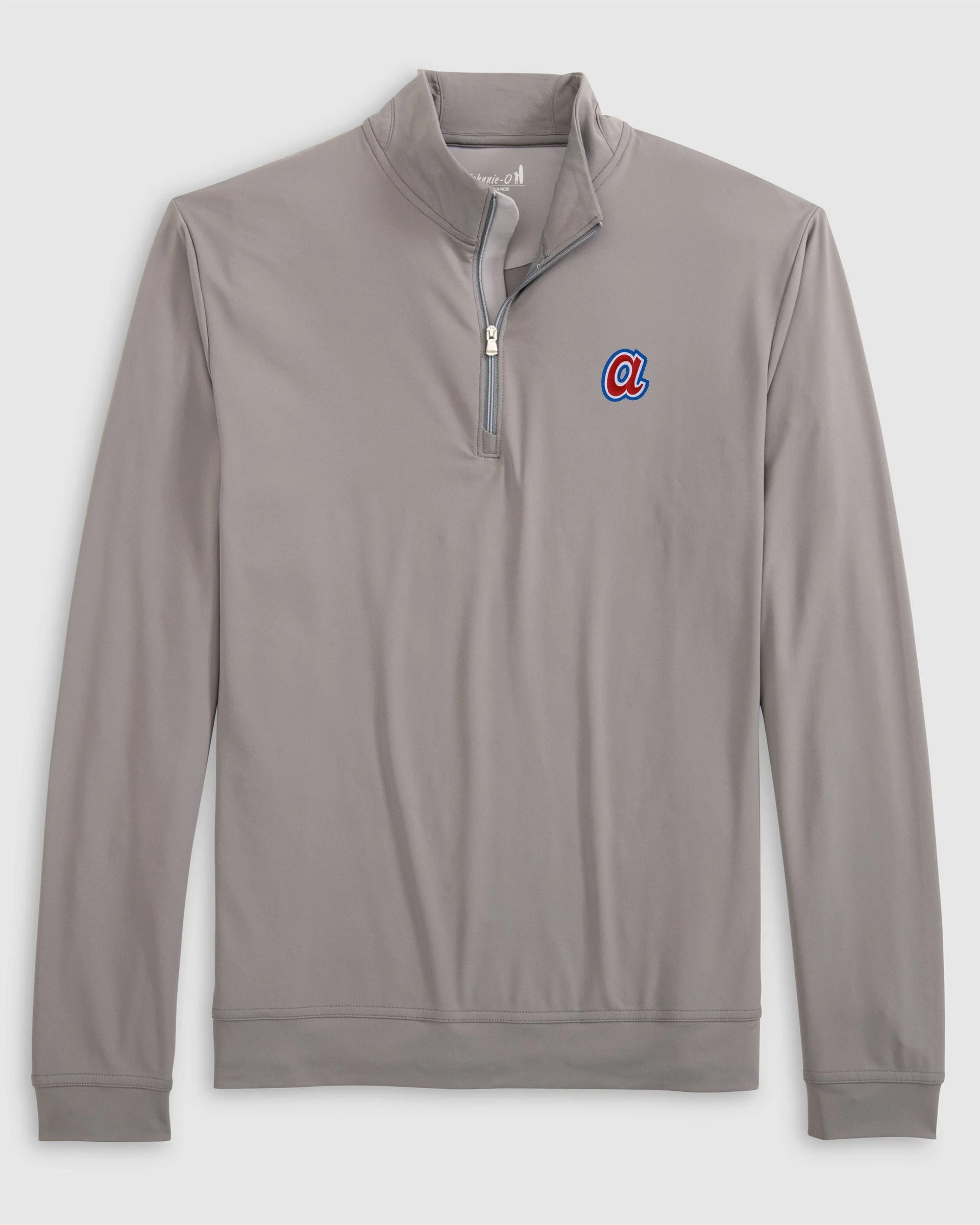 Atlanta Braves Motion Performance 1/4 Zip - Cooperstown Logo