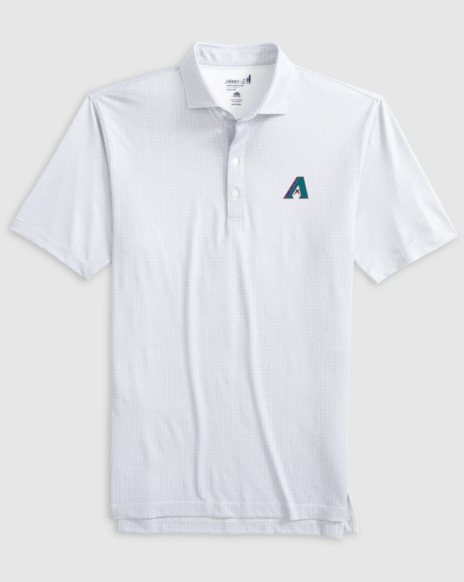 Arizona Diamondbacks Slade Performance Jersey Printed Polo - Cooperstown Logo