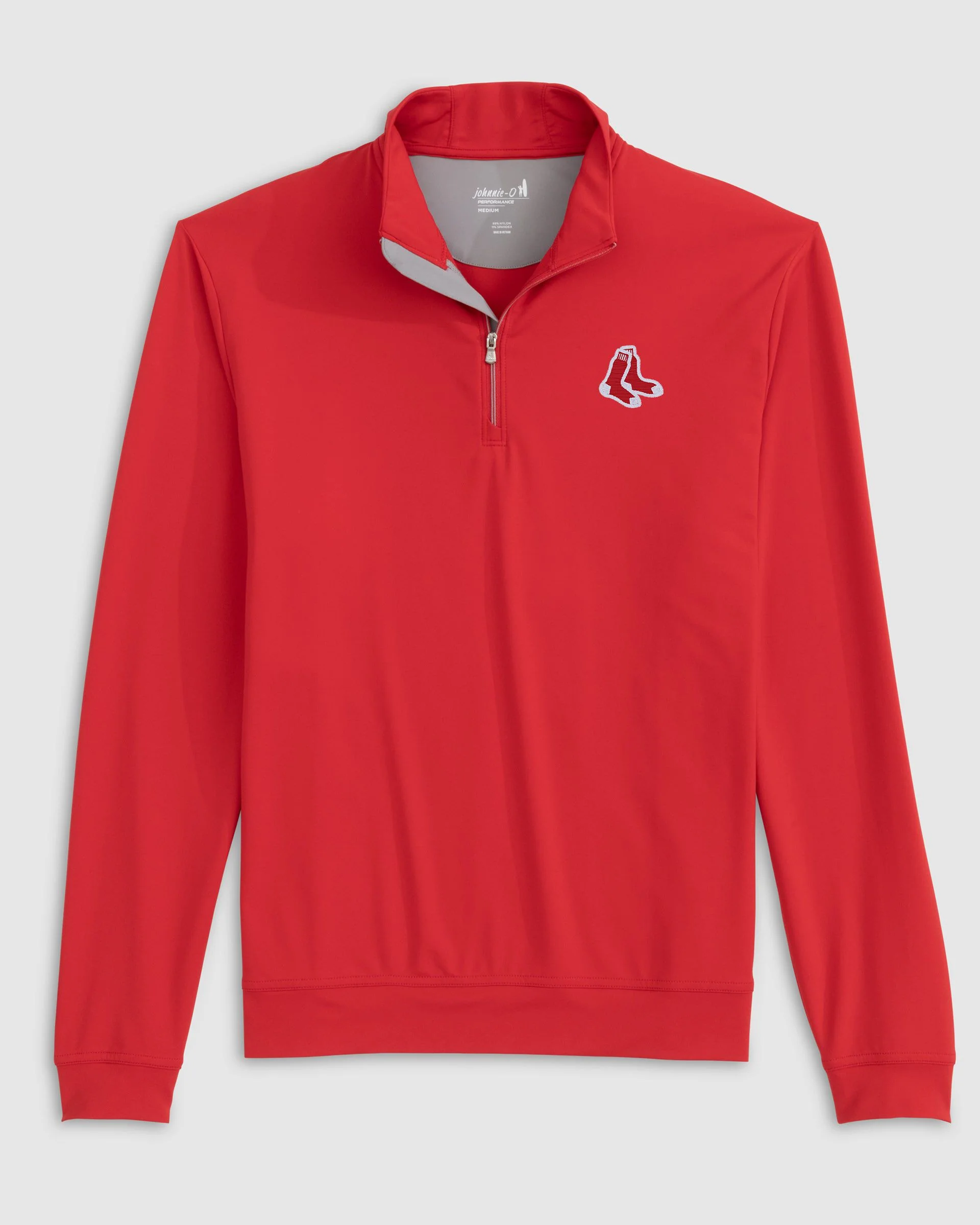 Boston Red Sox Motion Performance 1/4 Zip - Cooperstown Logo