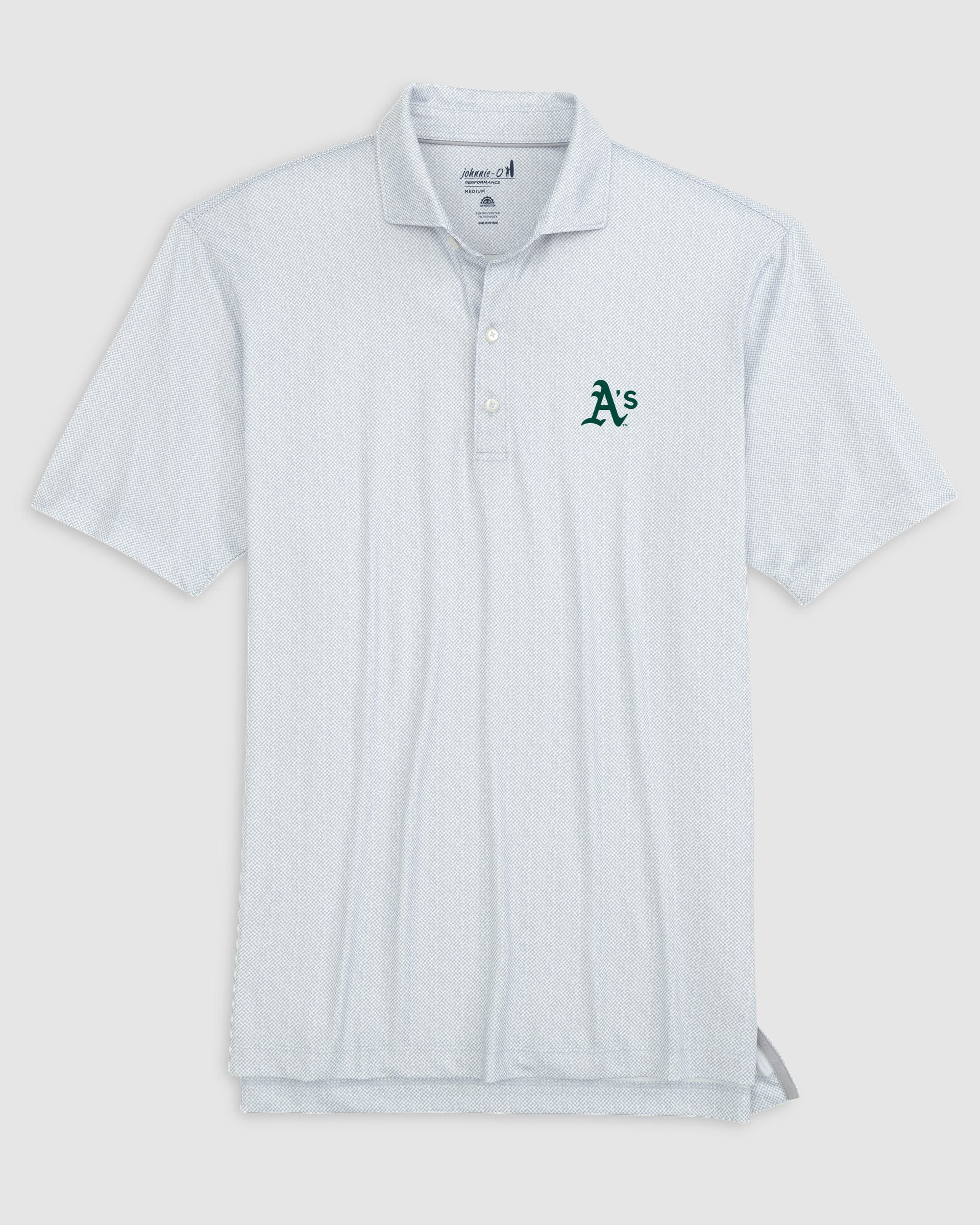 Oakland Athletics Hinson Printed Jersey Performance Polo