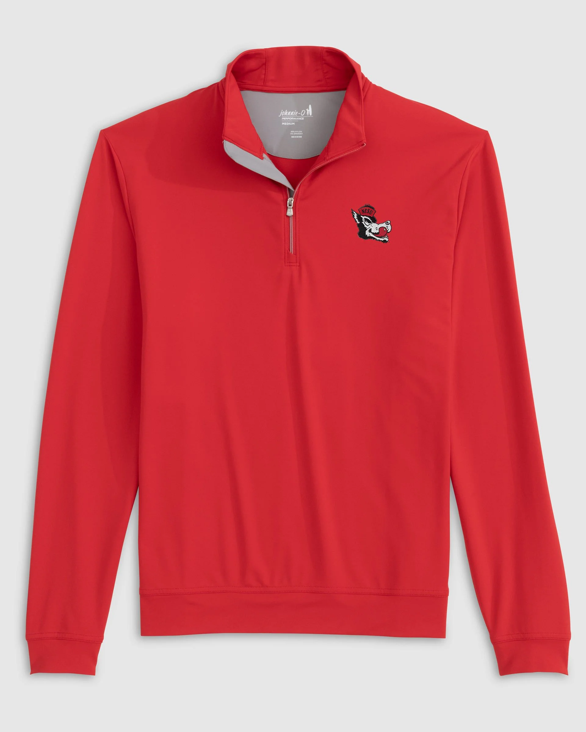 NC State Motion Performance 1/4 Zip - Vault Logo
