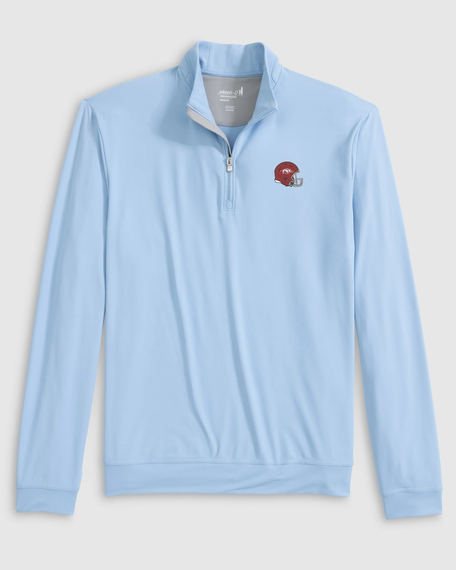 Arkansas Motion Performance 1/4 Zip - Helmet Logo