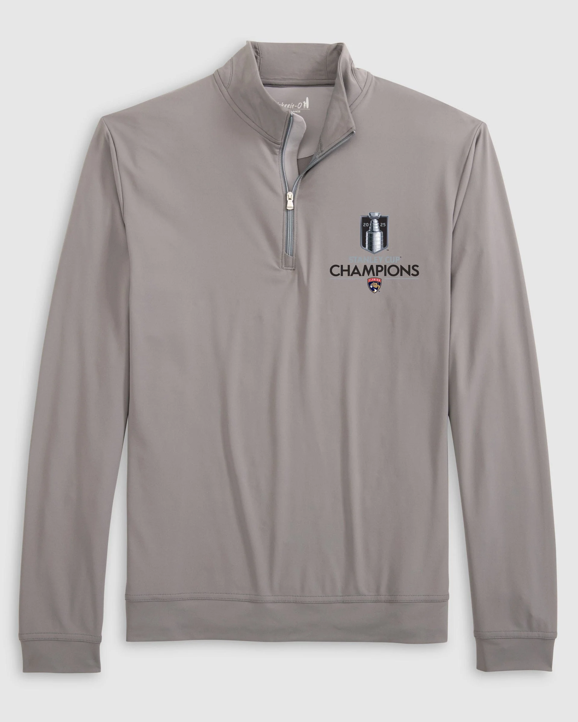 Florida Panthers Motion Performance 1/4 Zip Pullover - 2025 Stanley Cup Champions Logo