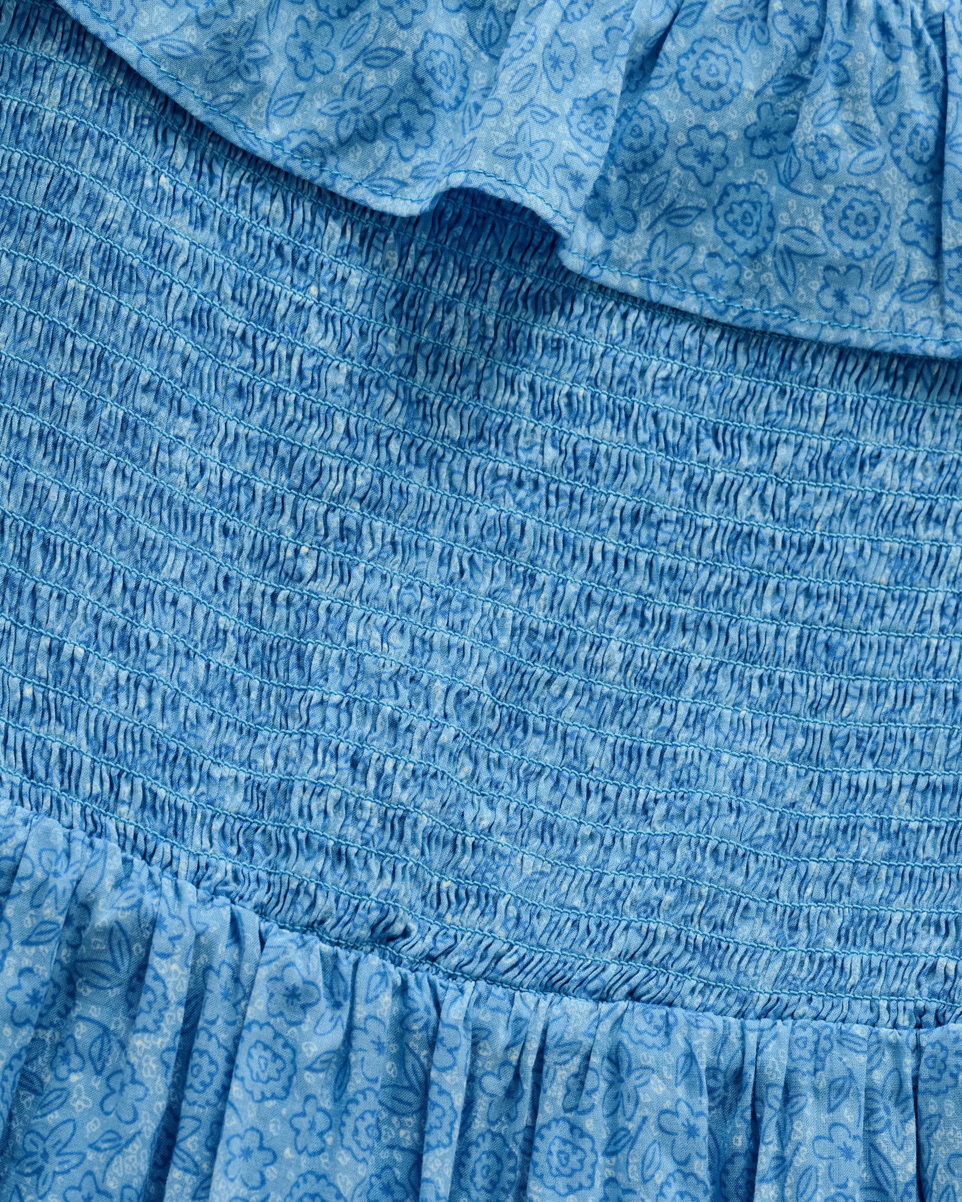 Mira Smocked Midi Dress