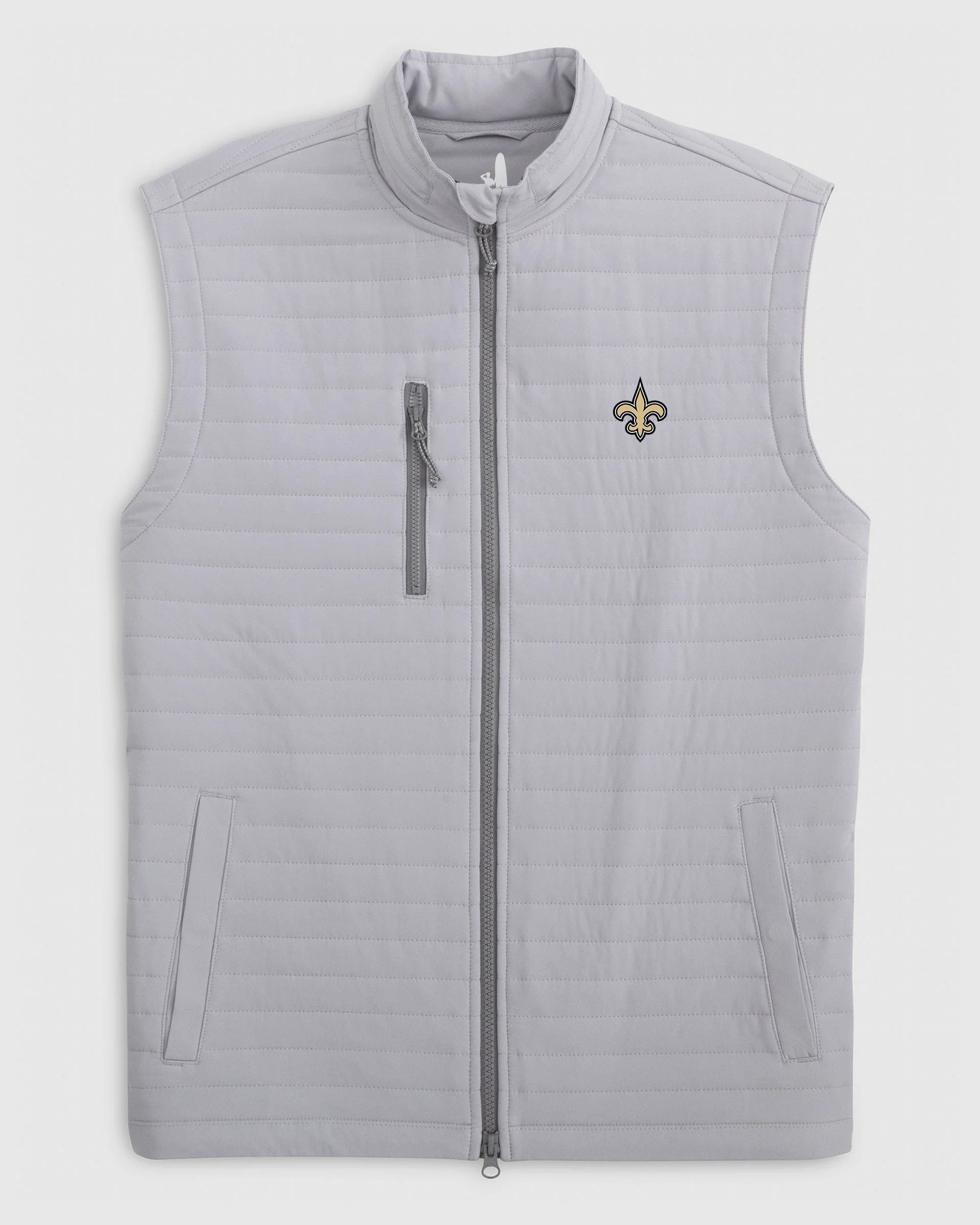 New Orleans Saints Crosswind Quilted Performance Vest
