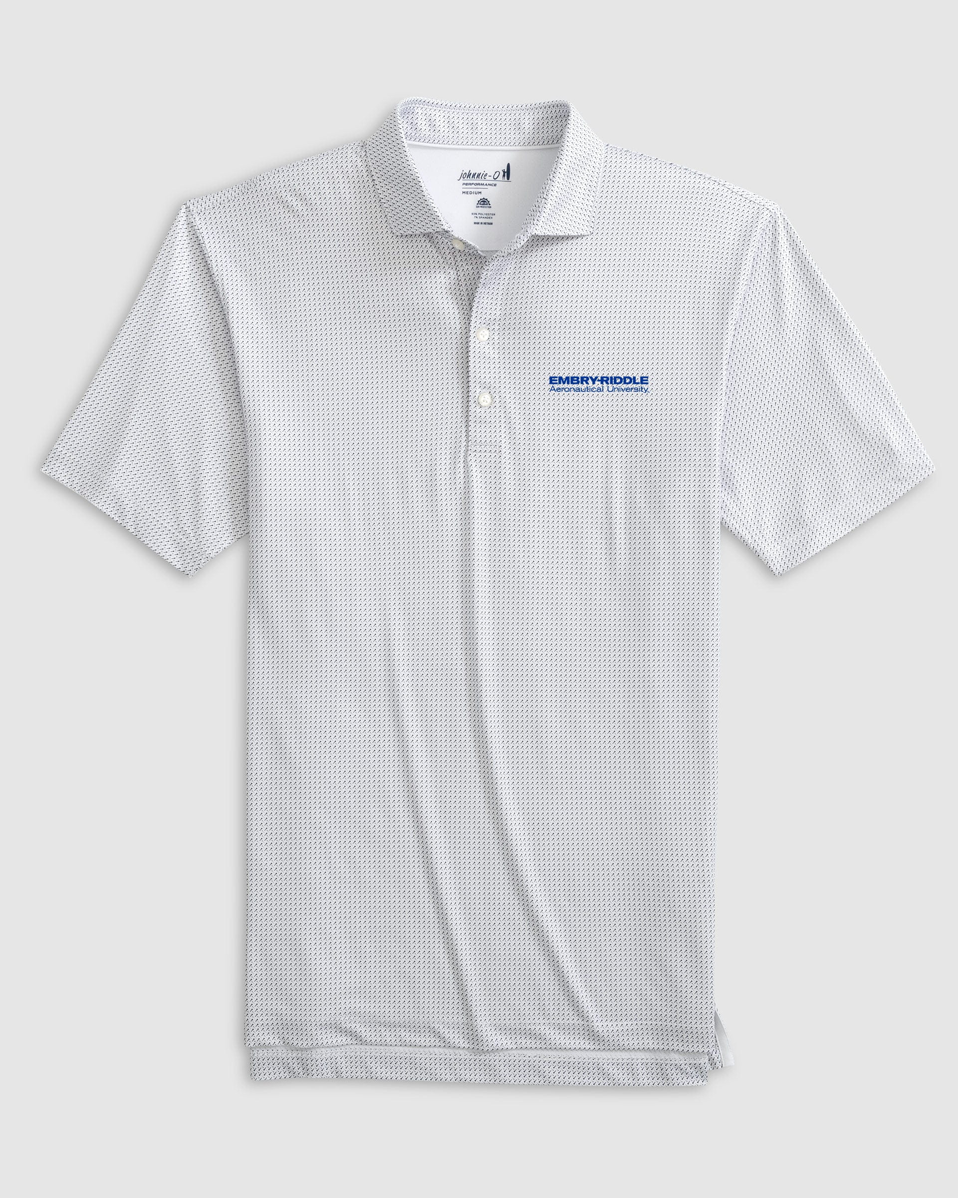 Embry-Riddle Tee Time Printed Performance Jersey Polo