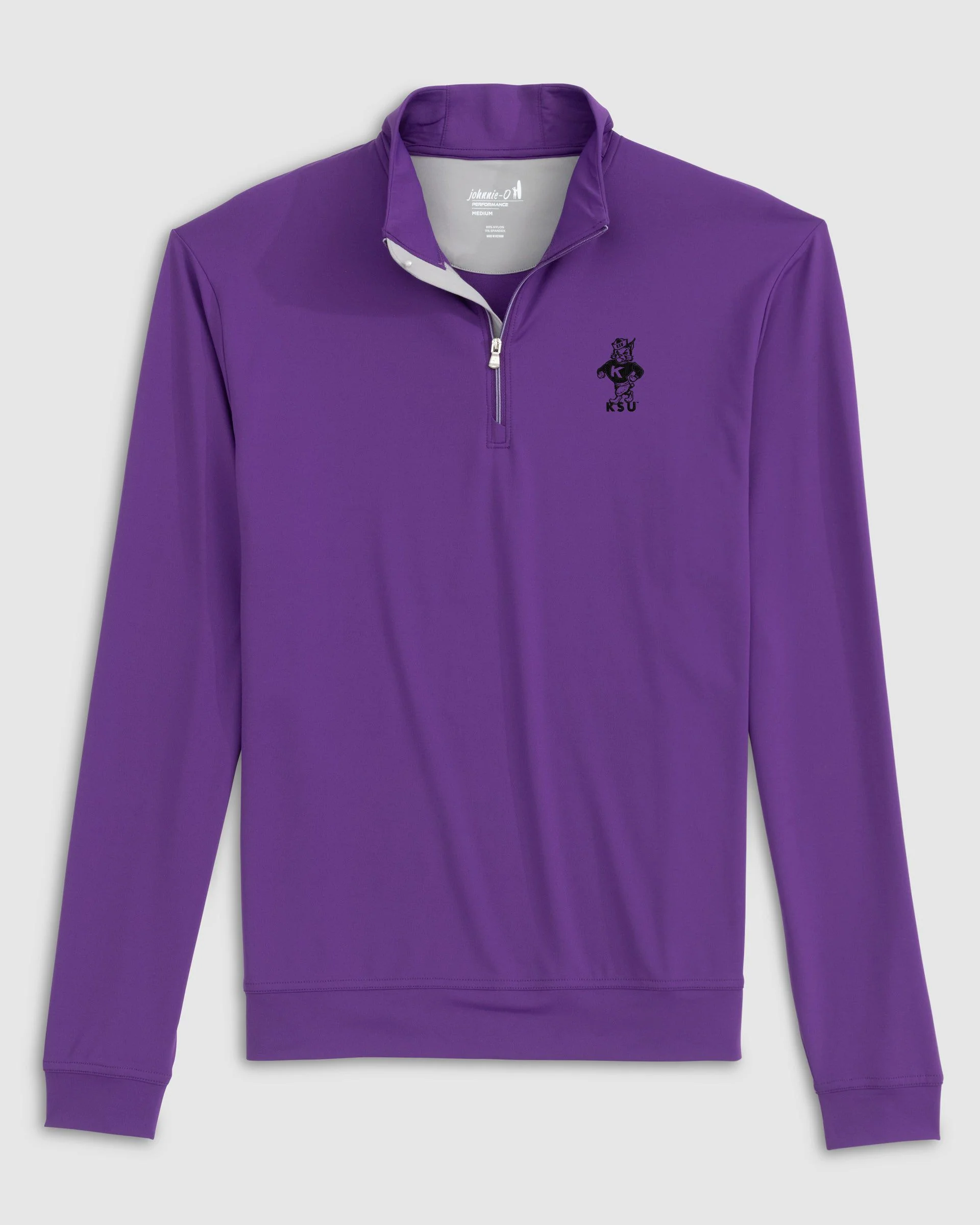 Kansas State Motion Performance 1/4 Zip - Vault Logo