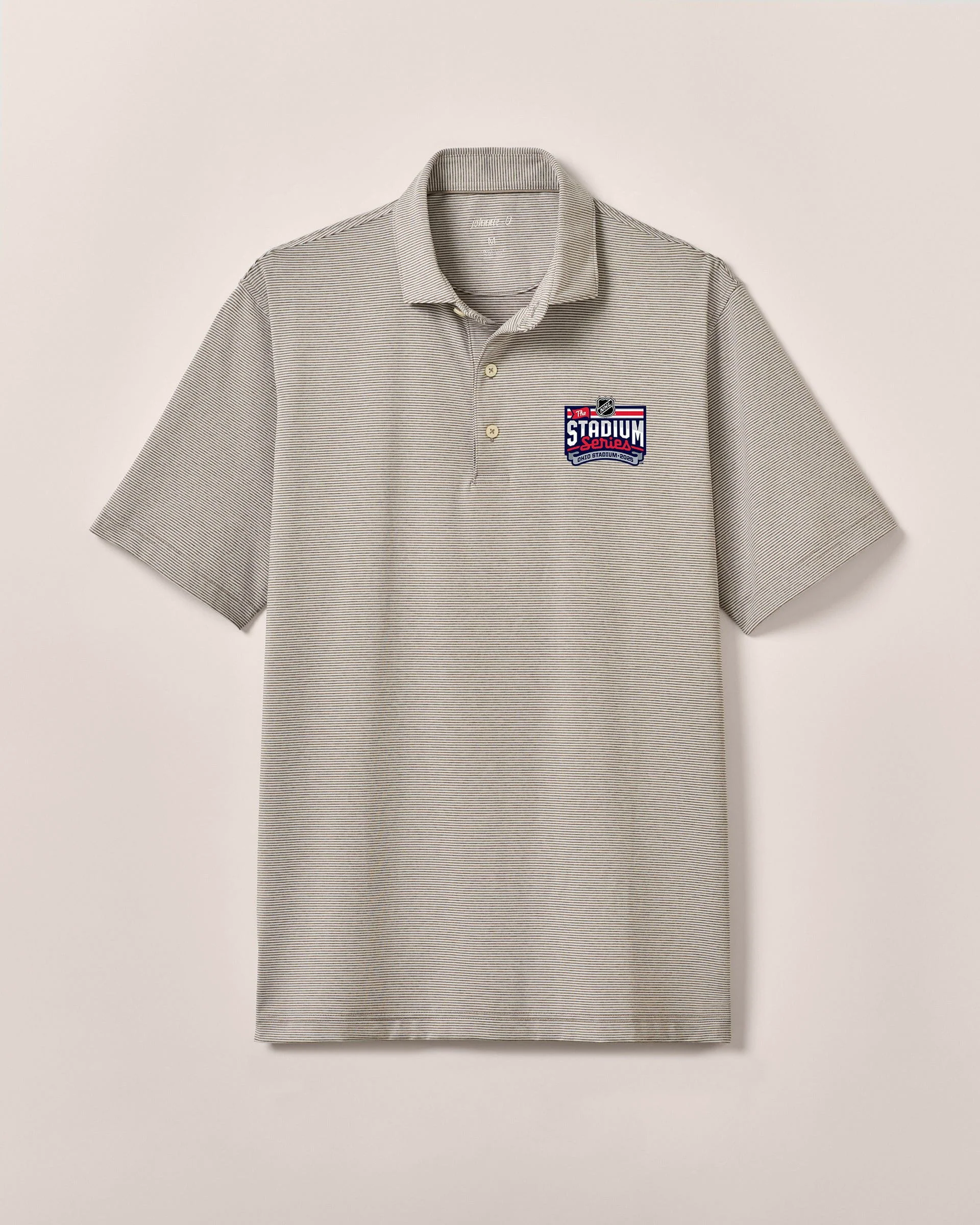 NHL Stadium Series Lyndonn Striped Performance Jersey Polo