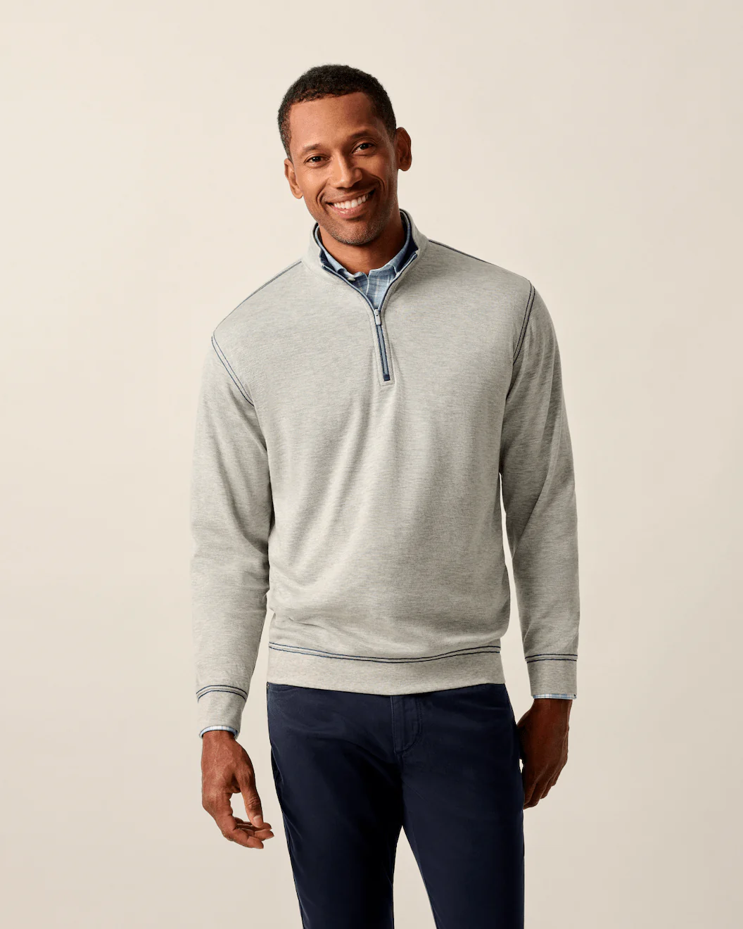 Hanks Lightweight Sully 1/4 Zip Pullover