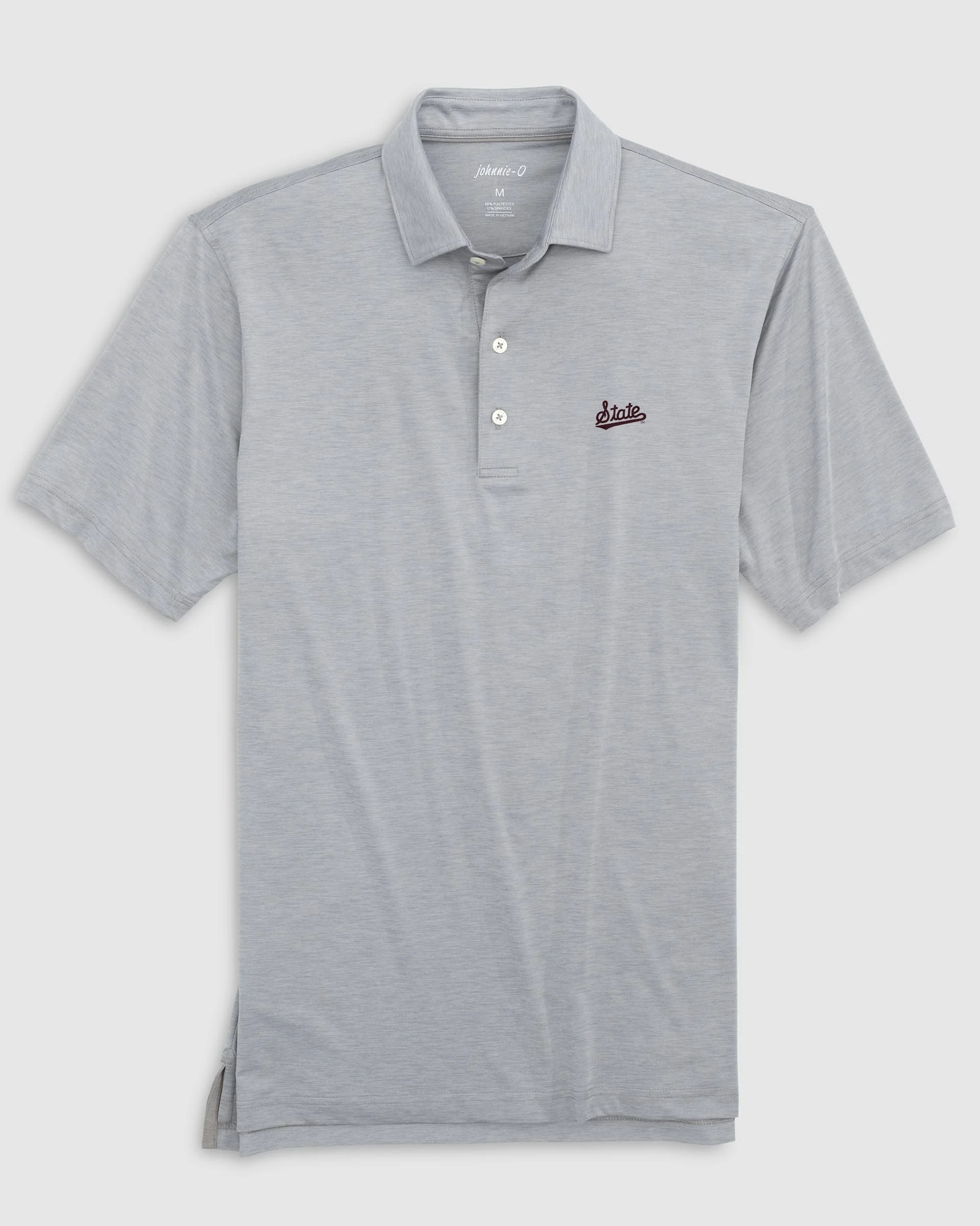 Mississippi State Huronn Featherweight Performance Polo - Script Logo