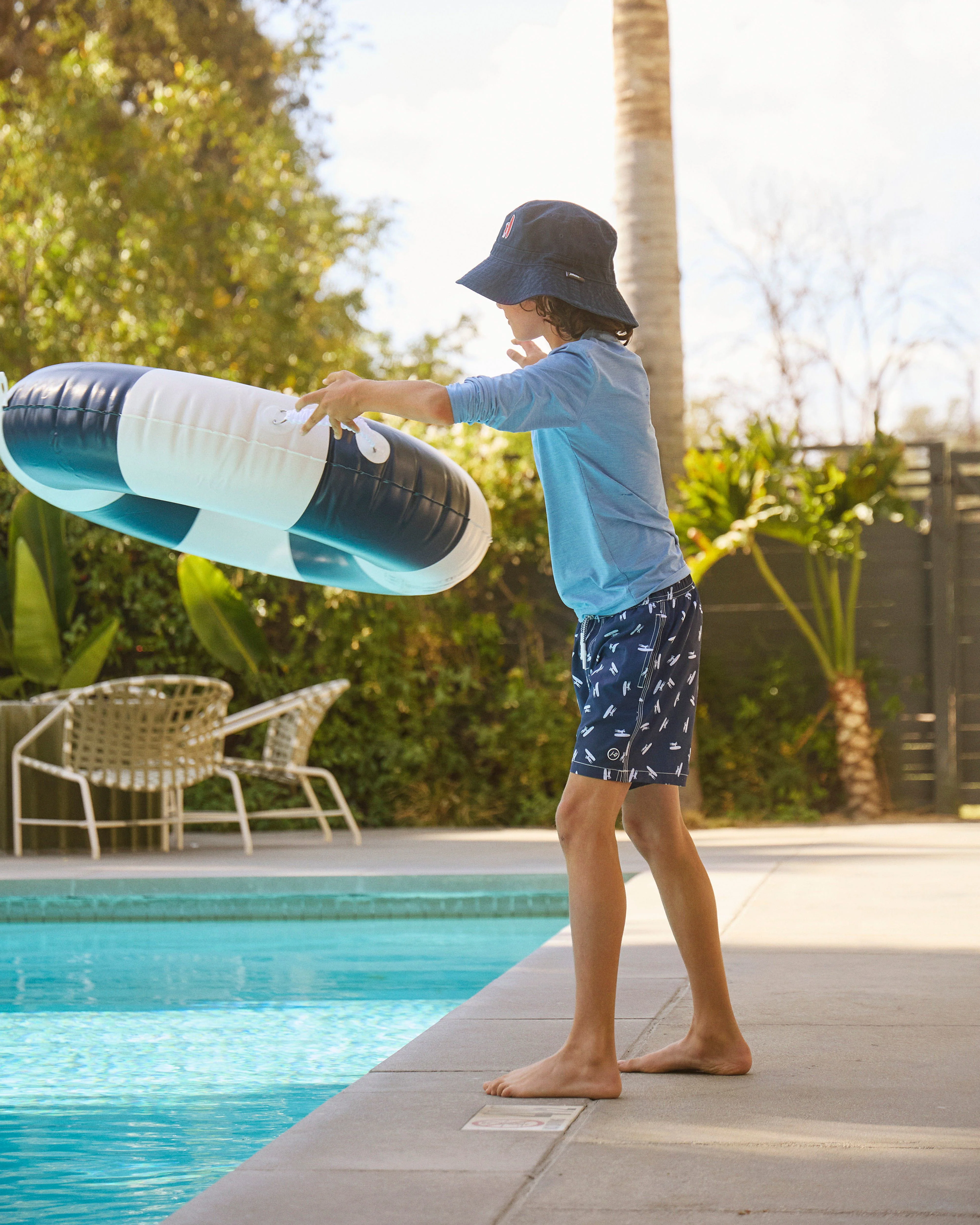 Basin Jr. Performance UPF Long Sleeve Sun Shirt