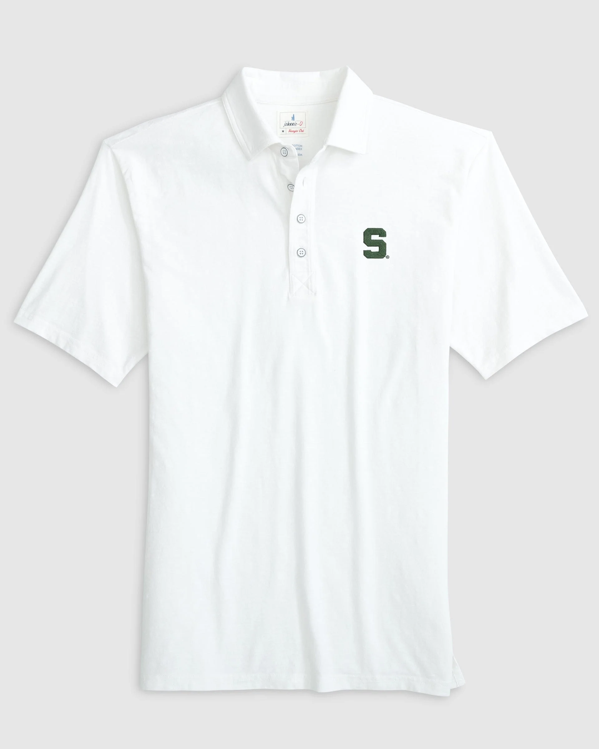 Michigan State Coastal Wash Original Polo - S Logo